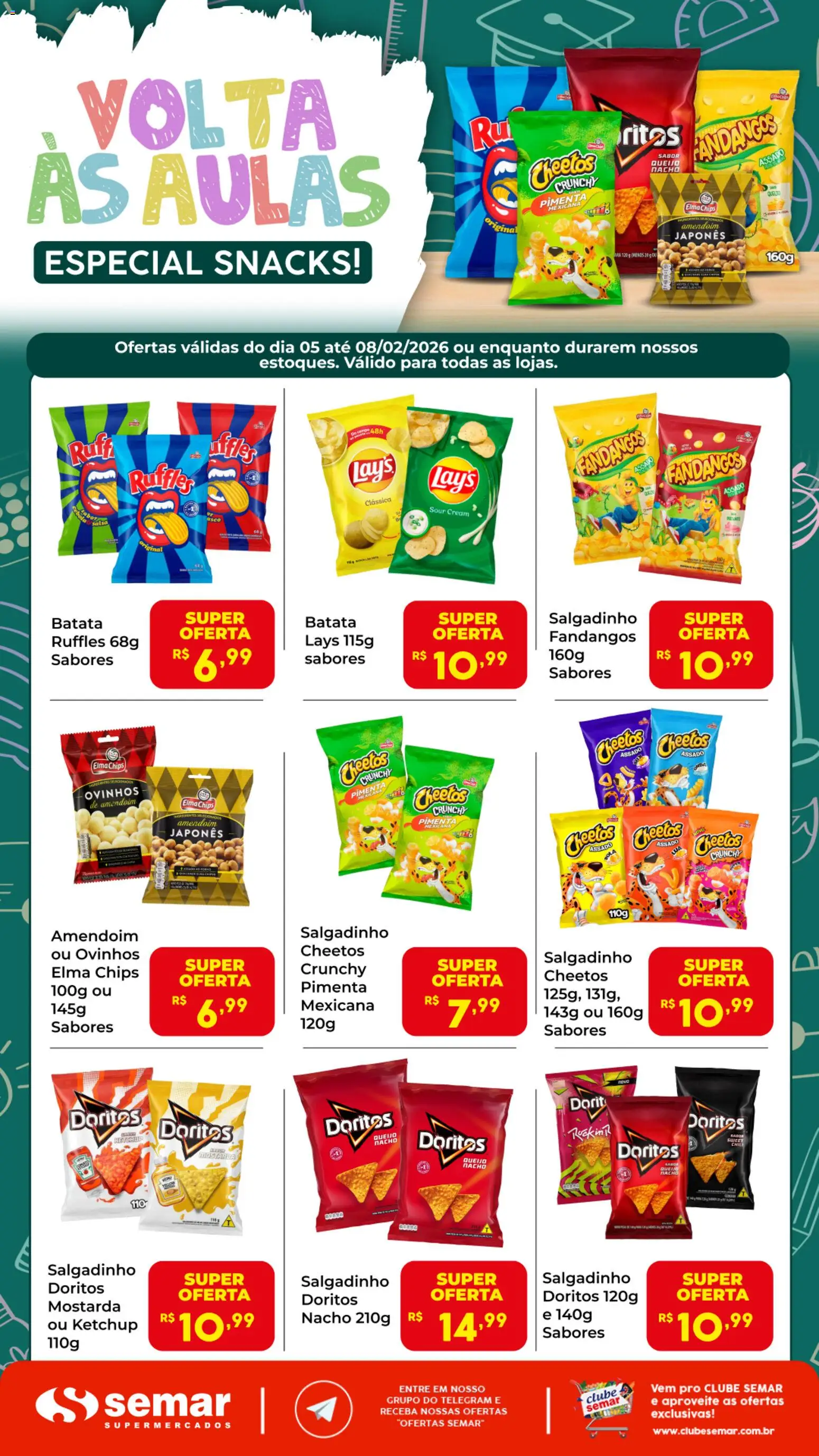 Semar Supermercado Folheto - válido de 05.02.2026 | Página: 1