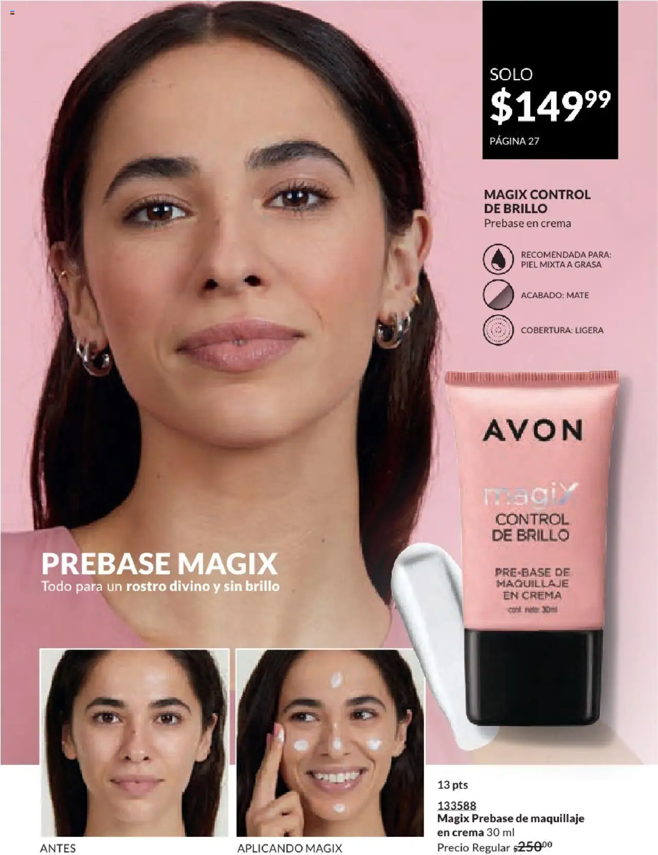 Nuevas ofertas de AVON válidas en toda la República Mexicana desde el 17.03.2025. ¡Encuentra las mejores ofertas en AVON campaña 7 2025! | Página: 27 | Productos: Crema, Brillo, Mate, Maquillaje