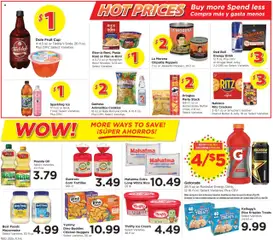 Food 4 Less Weekly Ad - valid from 23.07.2025 | Page: 3 | Products: Peppers, Pasta, Cream, Sauce