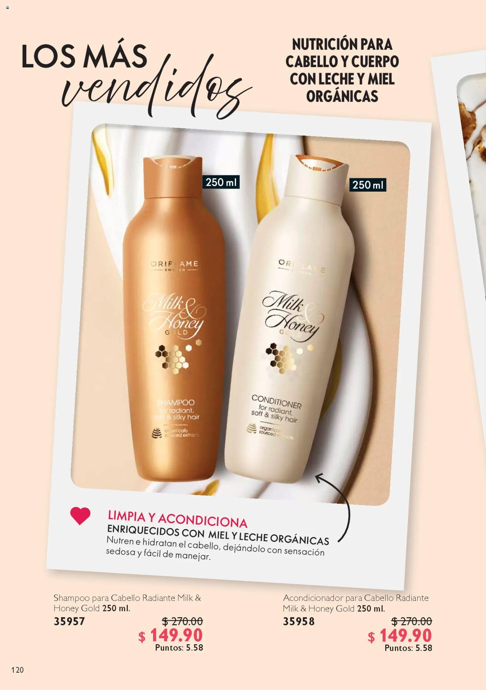 Nuevas ofertas de Oriflame válidas en toda la República Mexicana desde el 25.10.2025. ¡Encuentra las mejores ofertas en Oriflame Buen Fin! | Página: 120 | Productos: Leche, Radiante, Acondicionador