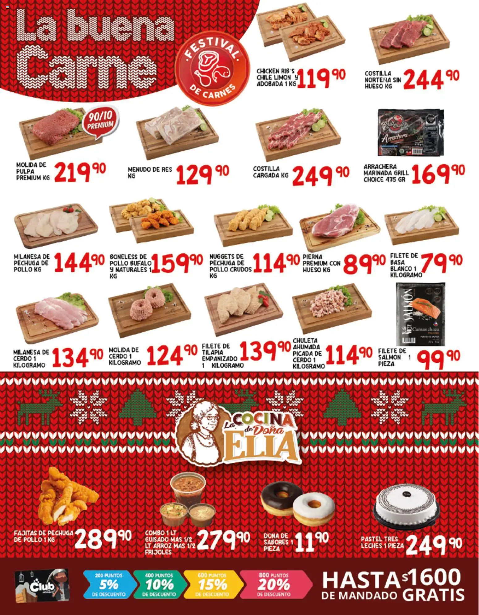 Nuevas ofertas de Alsuper válidas en toda la República Mexicana desde el 21.11.2025. ¡Encuentra las mejores ofertas en Alsuper folleto Zacatecas! | Página: 2 | Productos: Pollo, Milanesa, Cerdo, Res