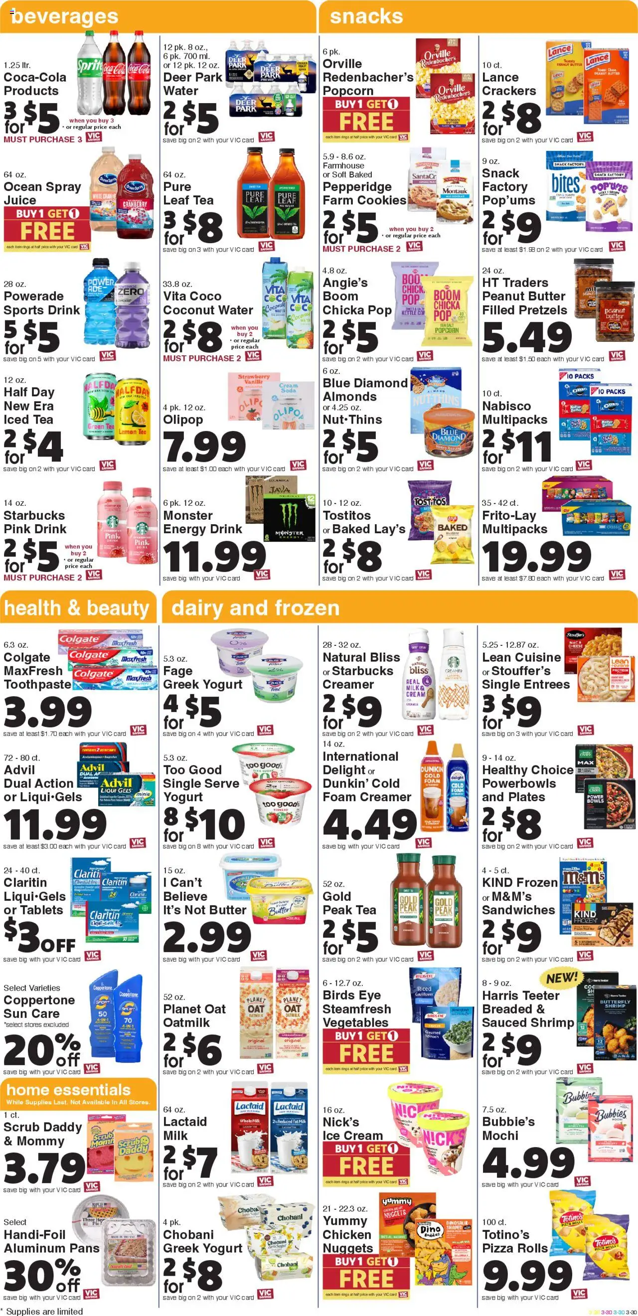 Harris Teeter Weekly Ad - valid from 02.07.2025 | Page: 6 | Products: Green Tea, Juice, Salt, Sugar