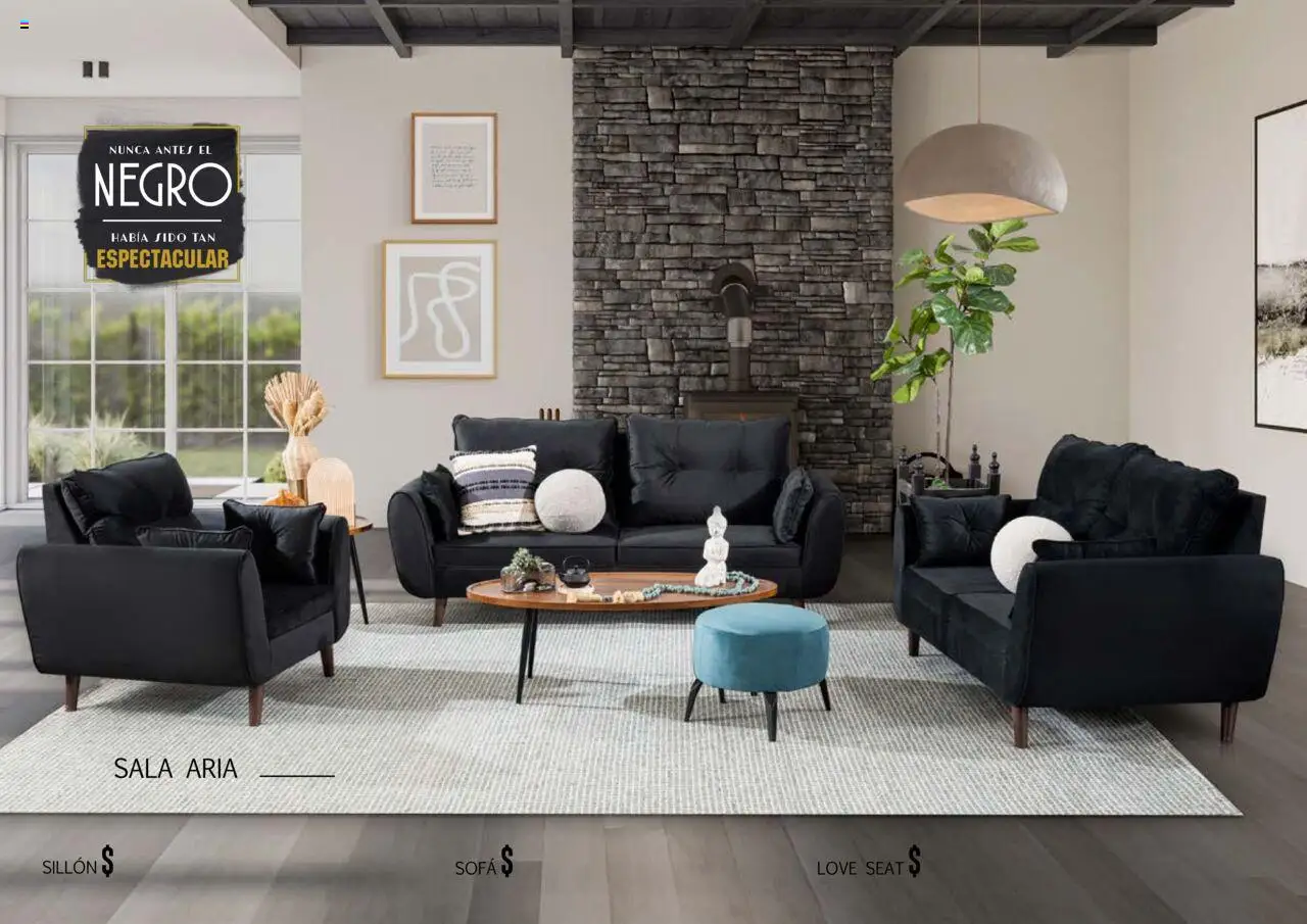 Nuevas ofertas de Muebles Dico válidas en toda la República Mexicana desde el 25.09.2025. ¡Encuentra las mejores ofertas en Muebles Dico - Catálogo Black Chicago! | Página: 13 | Productos: Sofá, Sillón