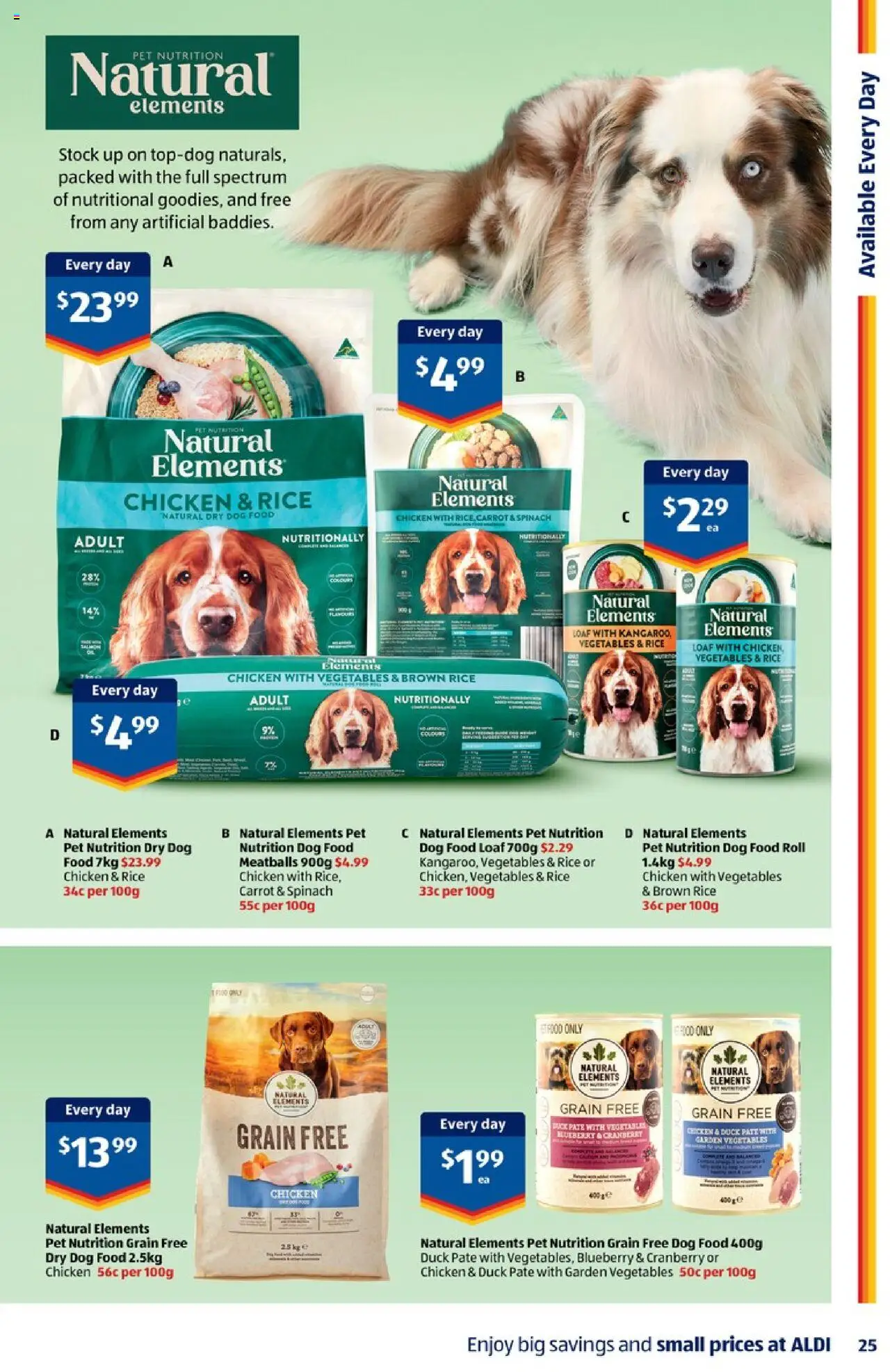 Aldi catalogue - valid from 11.06.2025 | Page: 25 | Products: Chicken, Rice, Spinach, Vegetables
