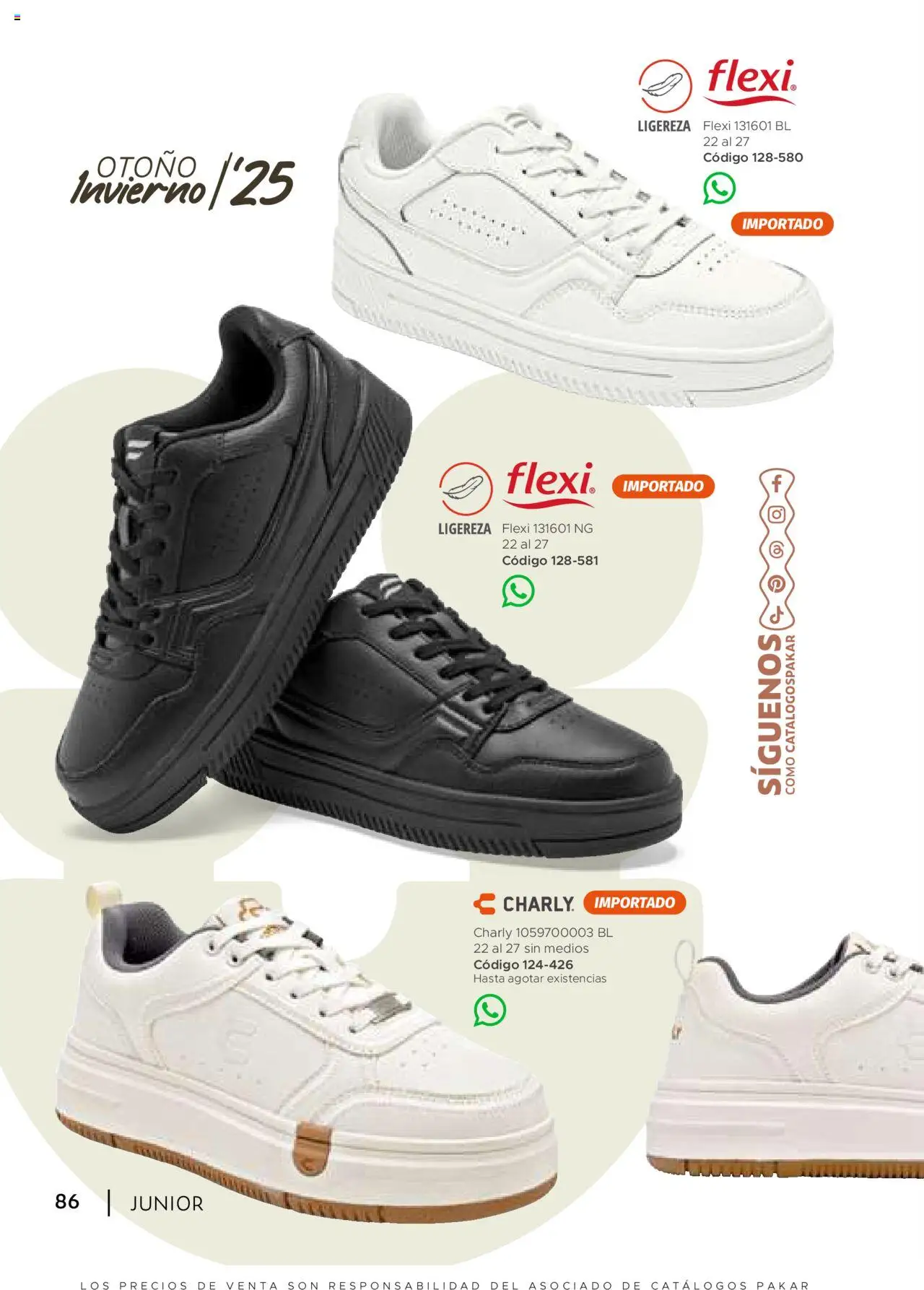 Nuevas ofertas de SC Pakar válidas en toda la República Mexicana desde el 24.07.2025. ¡Encuentra las mejores ofertas en SC Pakar - Catálogo Junior otoño / invierno! | Página: 86