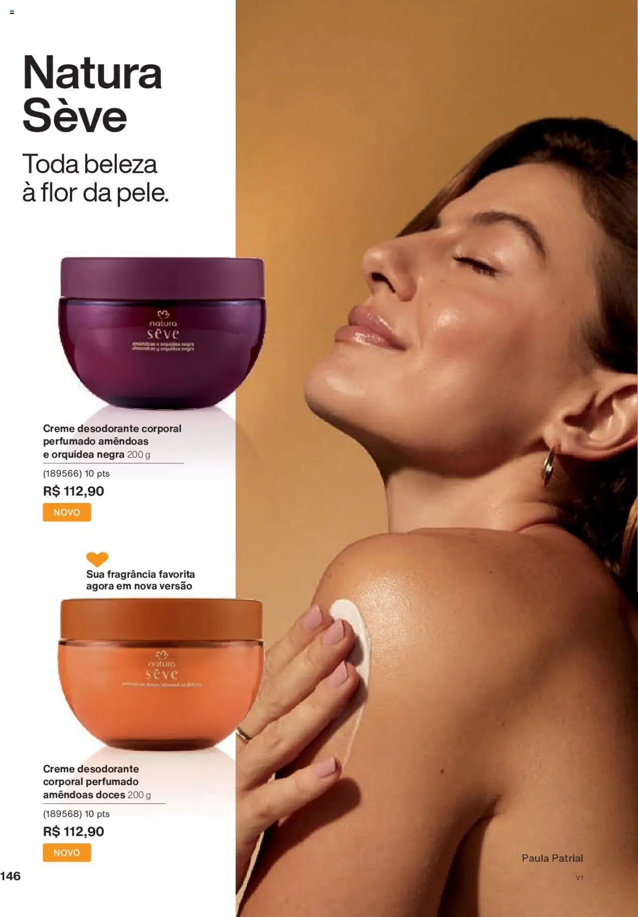 Natura Folheto - válido de 18.08.2025 | Página: 146 | Produtos: Fragrância, Desodorante, Creme, Amêndoas