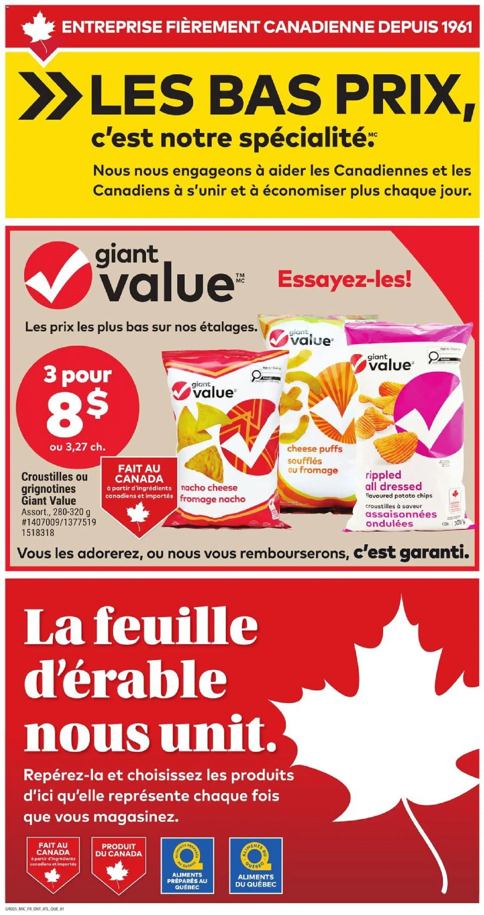 Giant Tiger flyer valid from 21.01.2026 | Page: 5 | Products: Chips, Cheese