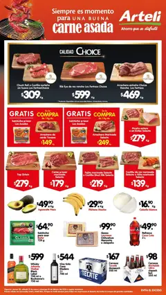 Vista previa de Arteli folleto Carnita Asada Valles, nuevo folleto de la tienda, válido en México a partir del 30.01.2026