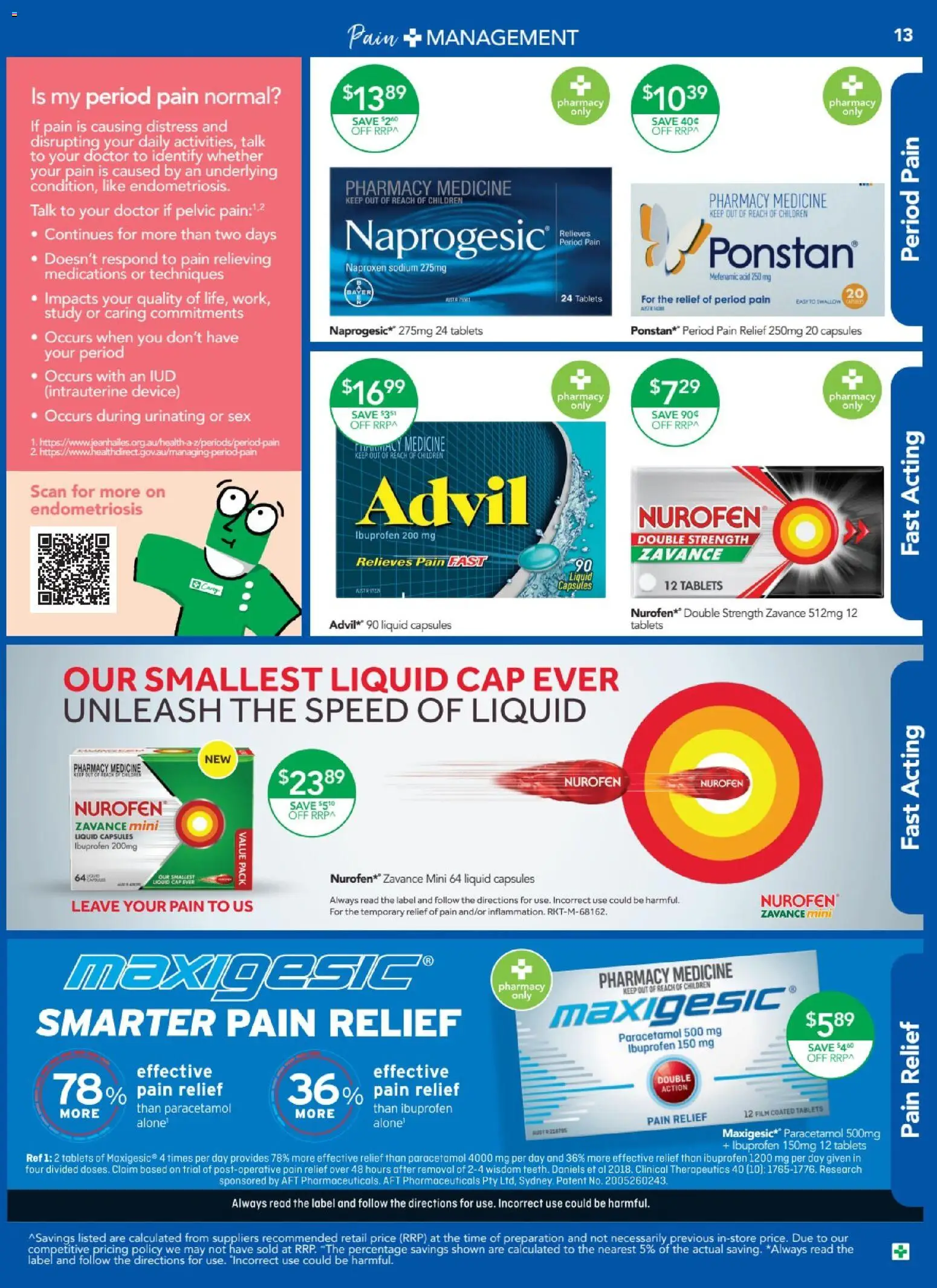 Terry White catalogue - valid from 13.11.2025 | Page: 13 | Products: Cap, Device, Tablets, Pain relief