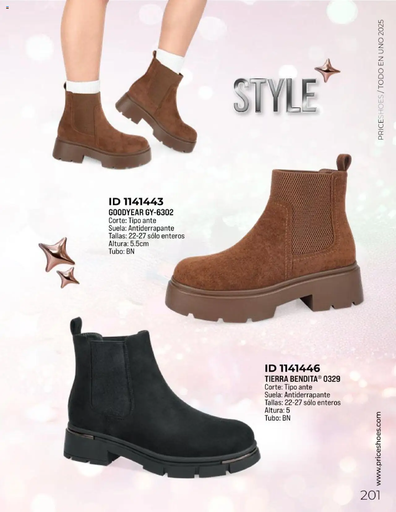 Nuevas ofertas de Price Shoes válidas en toda la República Mexicana desde el 05.05.2025. ¡Encuentra las mejores ofertas en Price Shoes catálogo Todo En 1 2025! | Página: 199