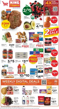 Preview of King Soopers weekly ads valid from 08.10.2025