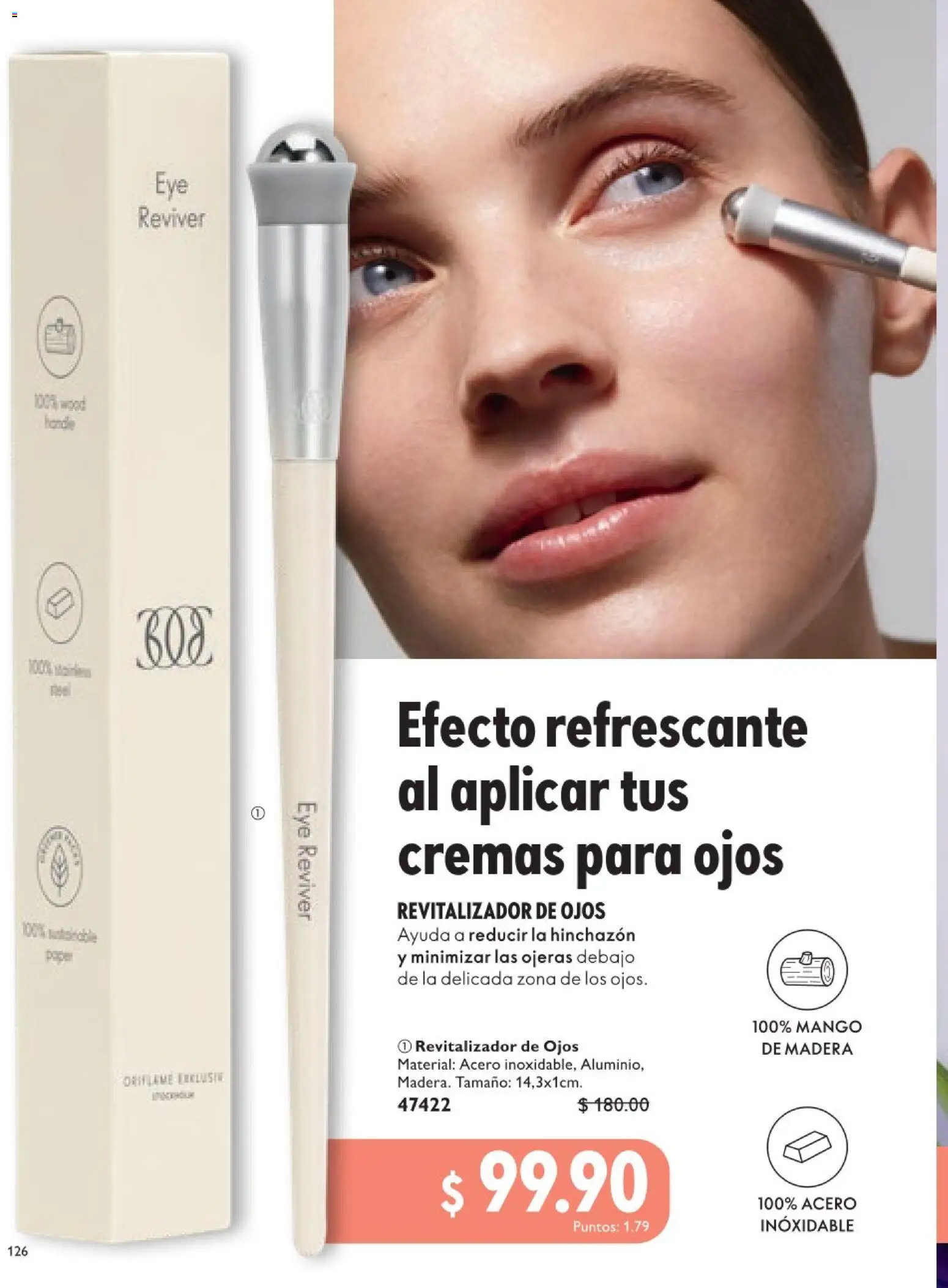 Nuevas ofertas de Oriflame válidas en toda la República Mexicana desde el 18.04.2026. ¡Encuentra las mejores ofertas en Oriflame campaña 6 2026! | Página: 126 | Productos: Mango
