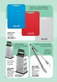 Catálogo Amodil Campaña 13 │ válido desde el 18.07.2025 | Página: 128 | Productos: Horno, Rallar, Pinza, Mango