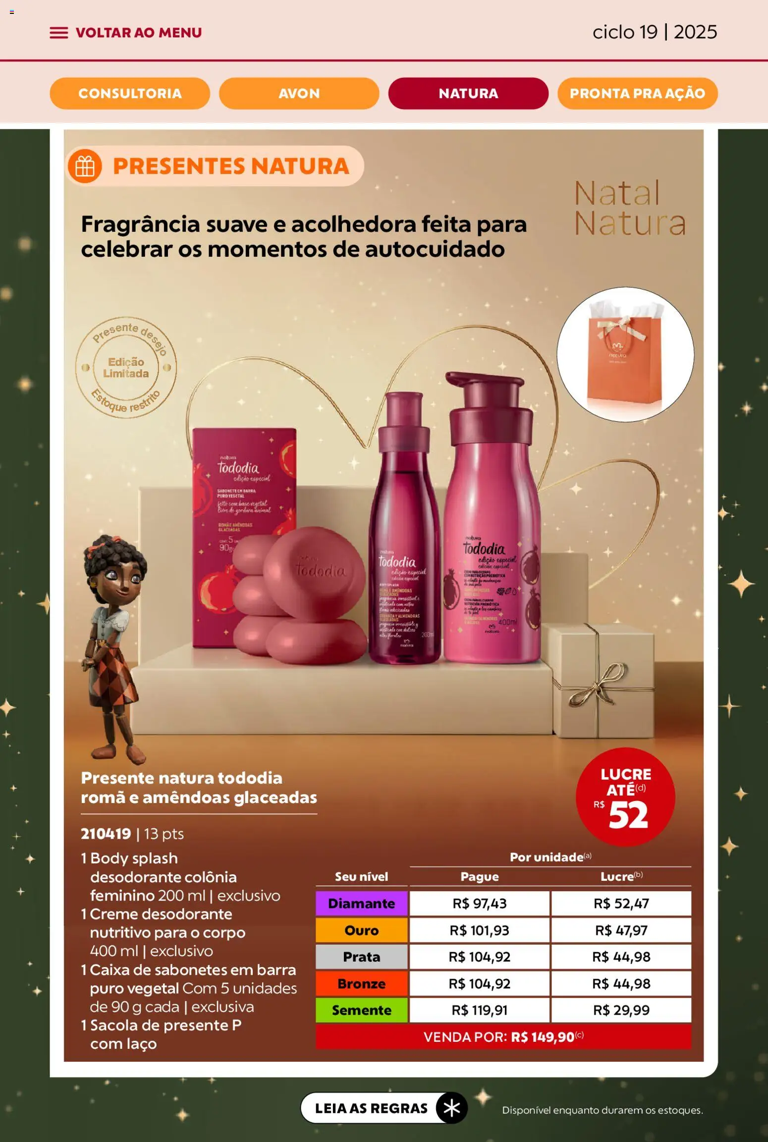 Avon Folheto - válido de 21.11.2025 | Página: 47 | Produtos: Fragrância, Base, Sabonete, Amêndoas