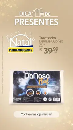 Pernambucanas - Ofertas atuais - Pré-Visualização do folheto da loja Pernambucanas, válido de 10.12.2025 | Página: 10 | Produtos: Travesseiro, Algodão, Fronha