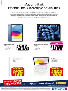 Preview of The Good Guys catalogue  - valid from 29.03.2026 | Page: 30