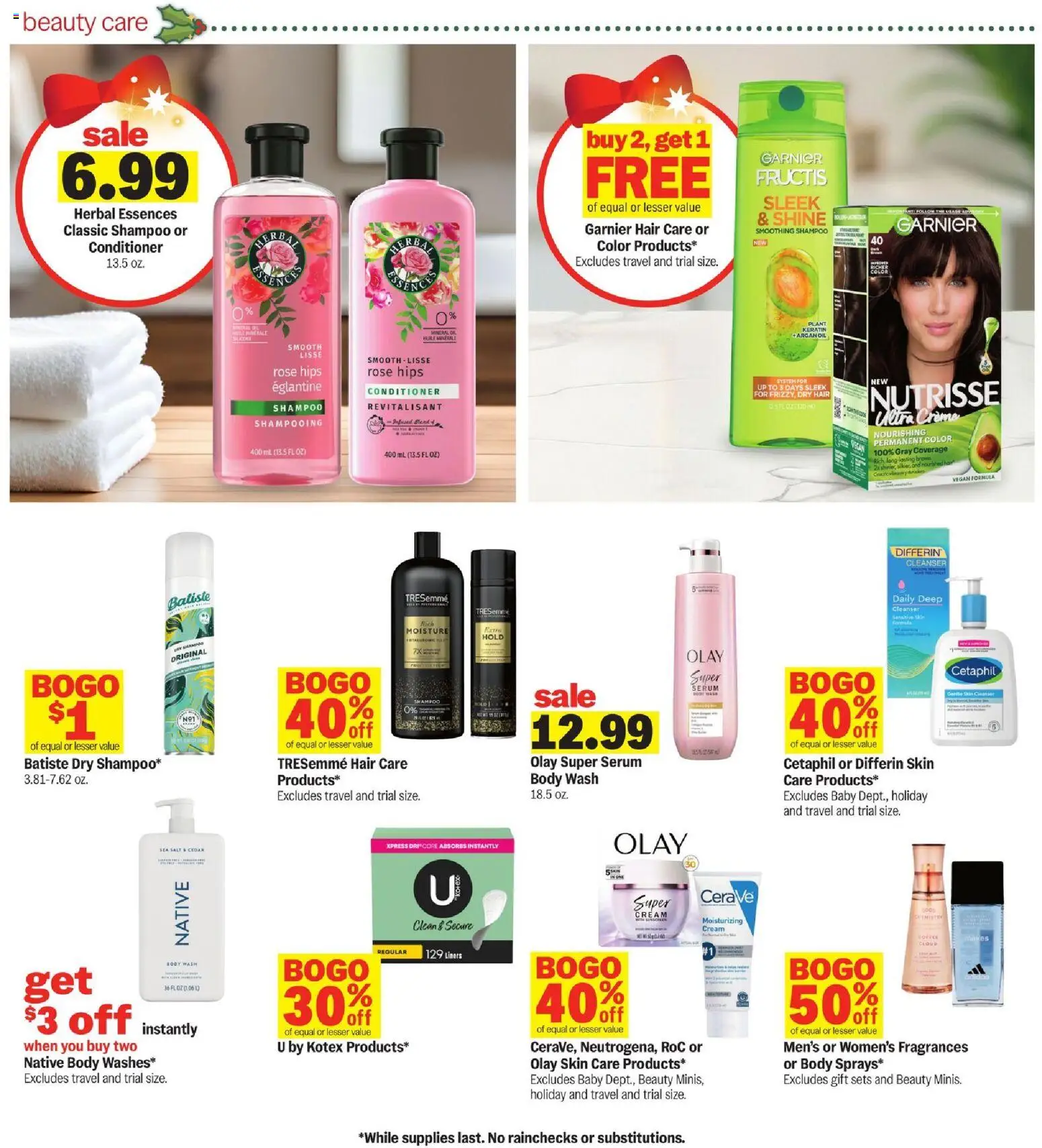 Meijer Weekly Ad - MI - valid from 17.12.2025 | Page: 33 | Products: Shampoo, Oil, Cream, Salt