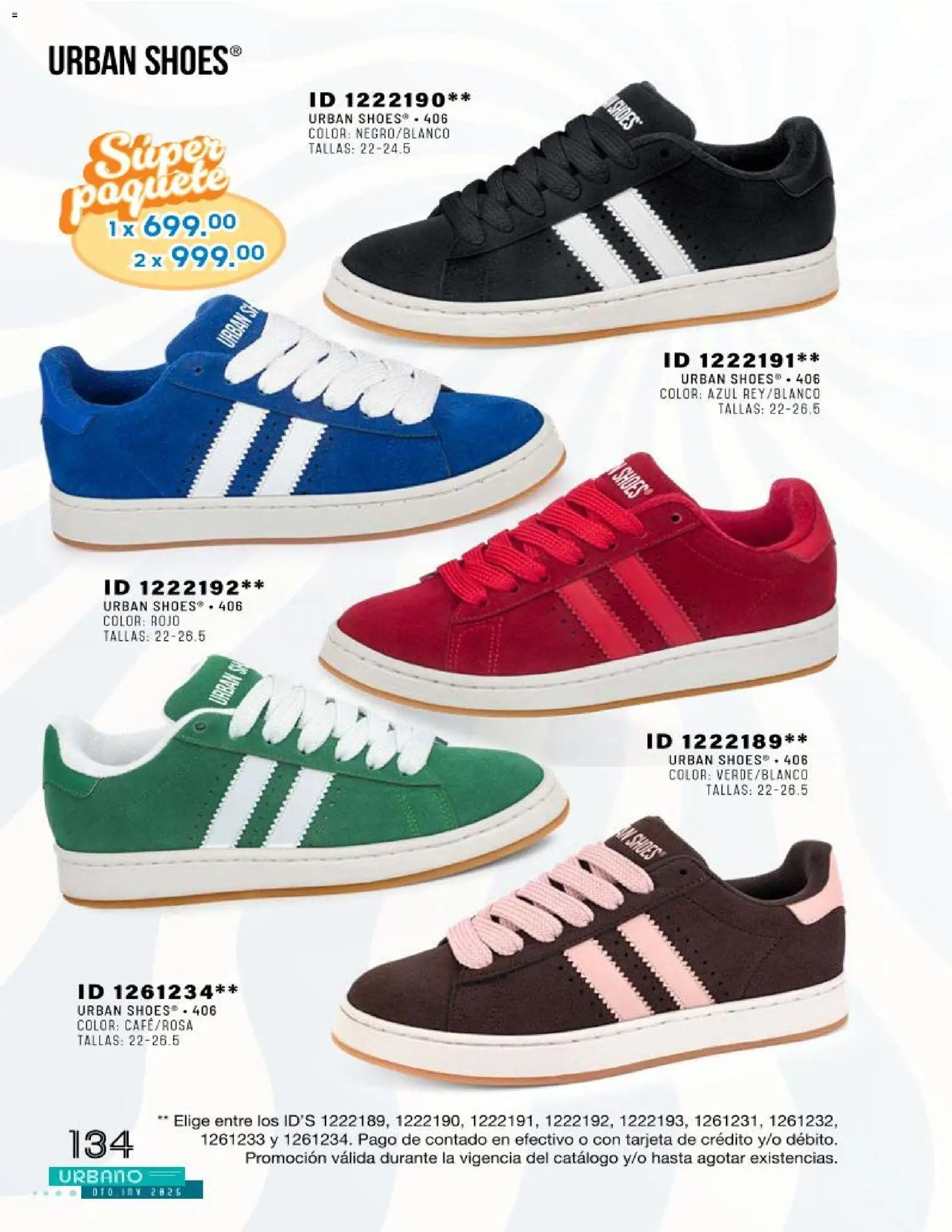 Nuevas ofertas de Price Shoes válidas en toda la República Mexicana desde el 04.12.2025. ¡Encuentra las mejores ofertas en Price Shoes catálogo Urbano! | Página: 134