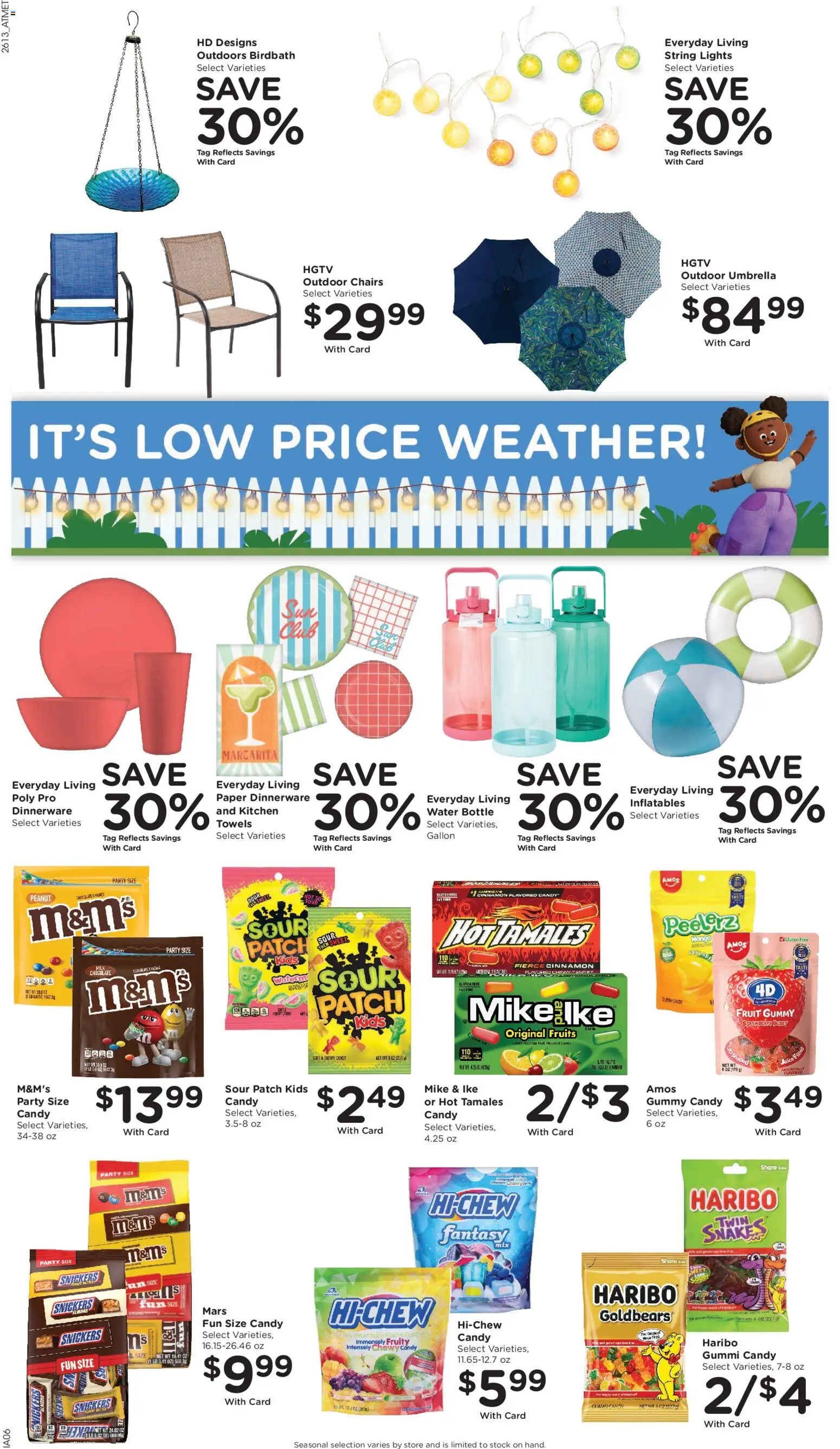 Kroger Weekly Ad - valid from 29.04.2026 | Page: 9 | Products: Chocolate, Water, Fruits, Umbrella