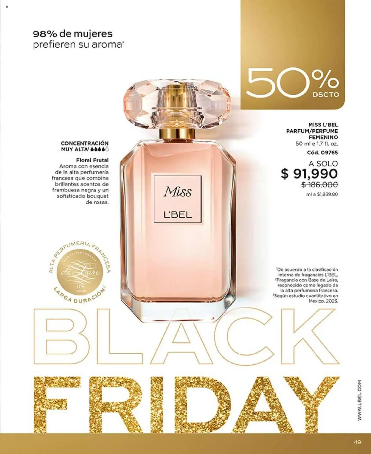 L'Bel revista - valida desde el 14.10.2025 | Página: 49 | Productos: Fragancia