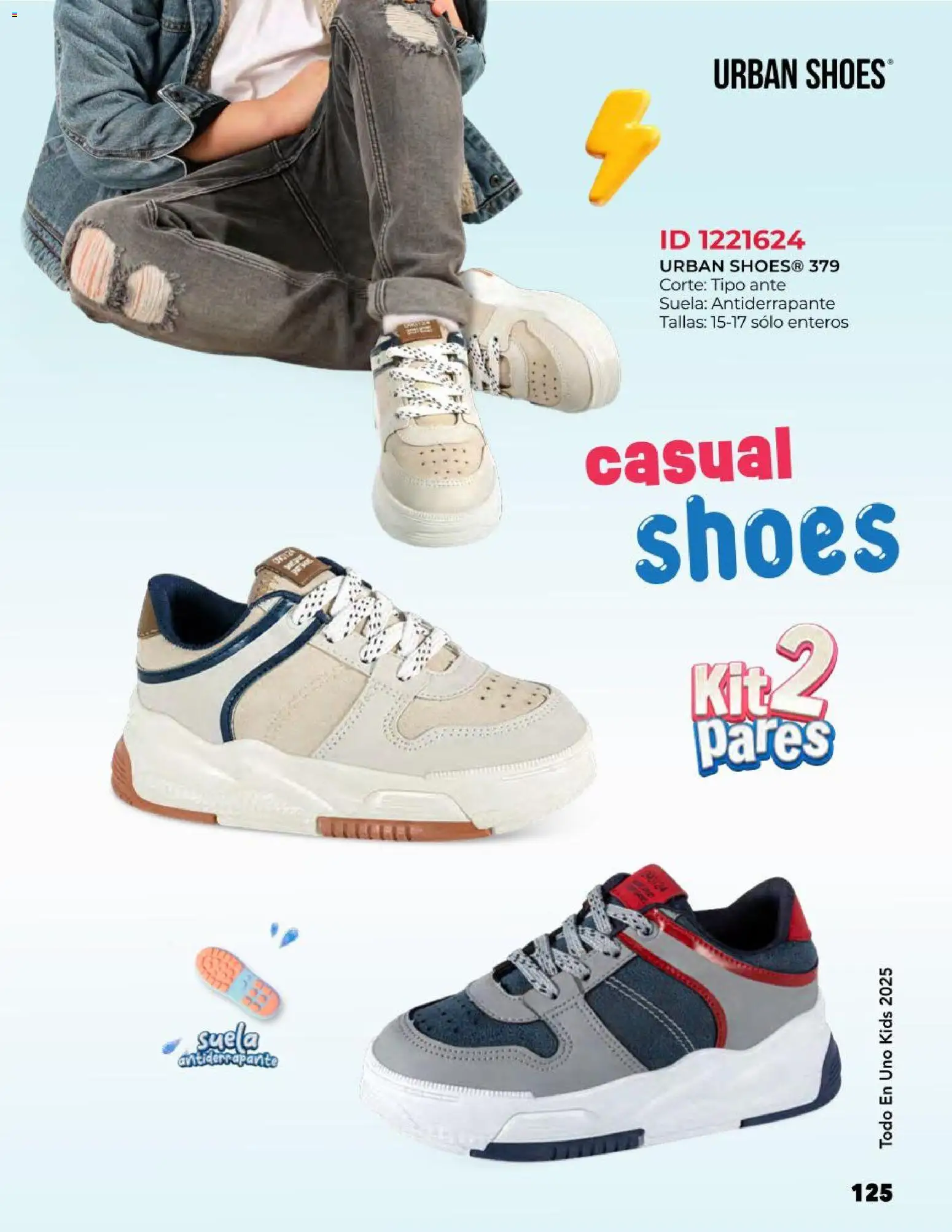 Nuevas ofertas de Price Shoes válidas en toda la República Mexicana desde el 27.10.2025. ¡Encuentra las mejores ofertas en Price Shoes catálogo Kids todo en uno! | Página: 125