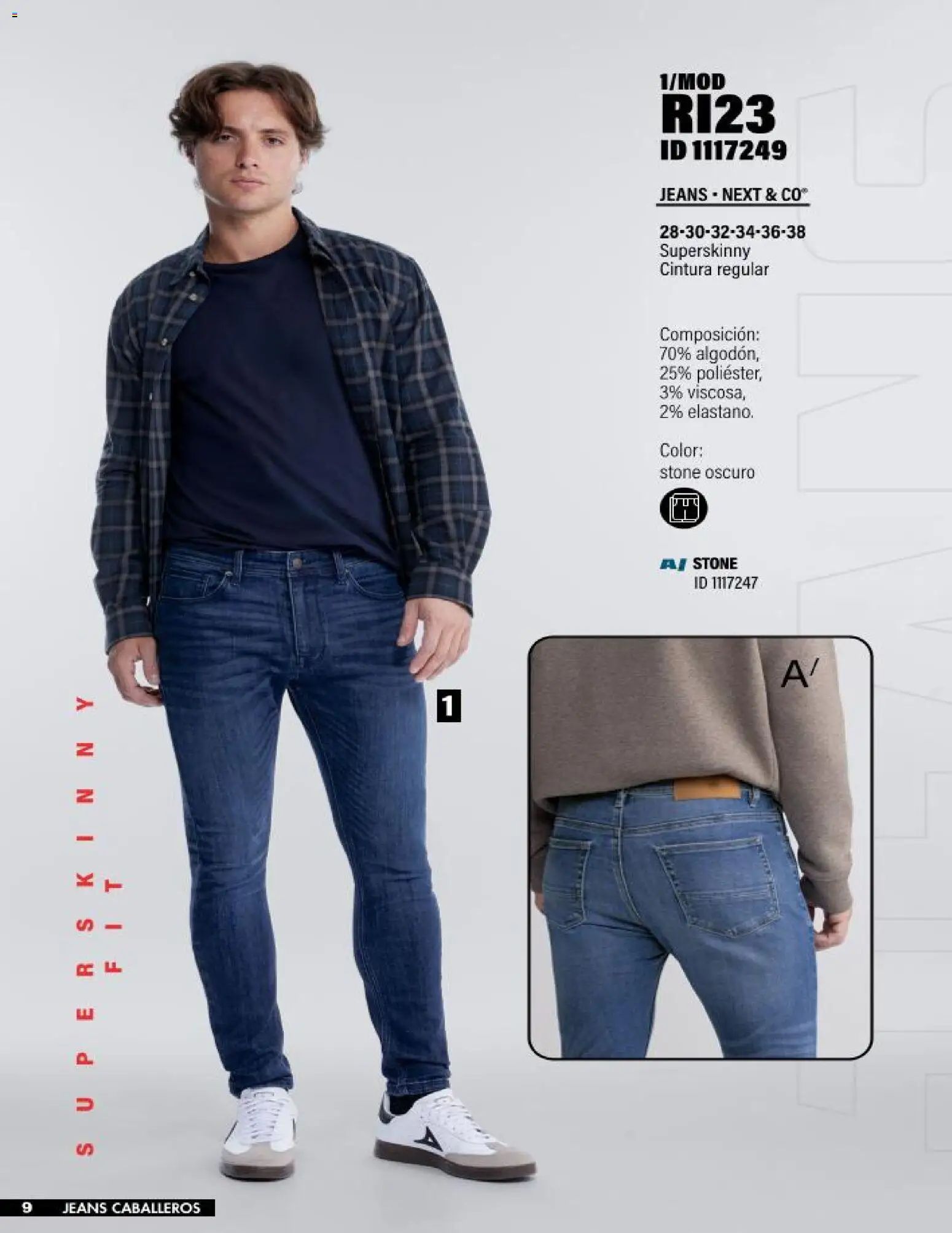 Nuevas ofertas de Price Shoes válidas en toda la República Mexicana desde el 12.11.2025. ¡Encuentra las mejores ofertas en Price Shoes catálogo Jeans Caballeros! | Página: 9