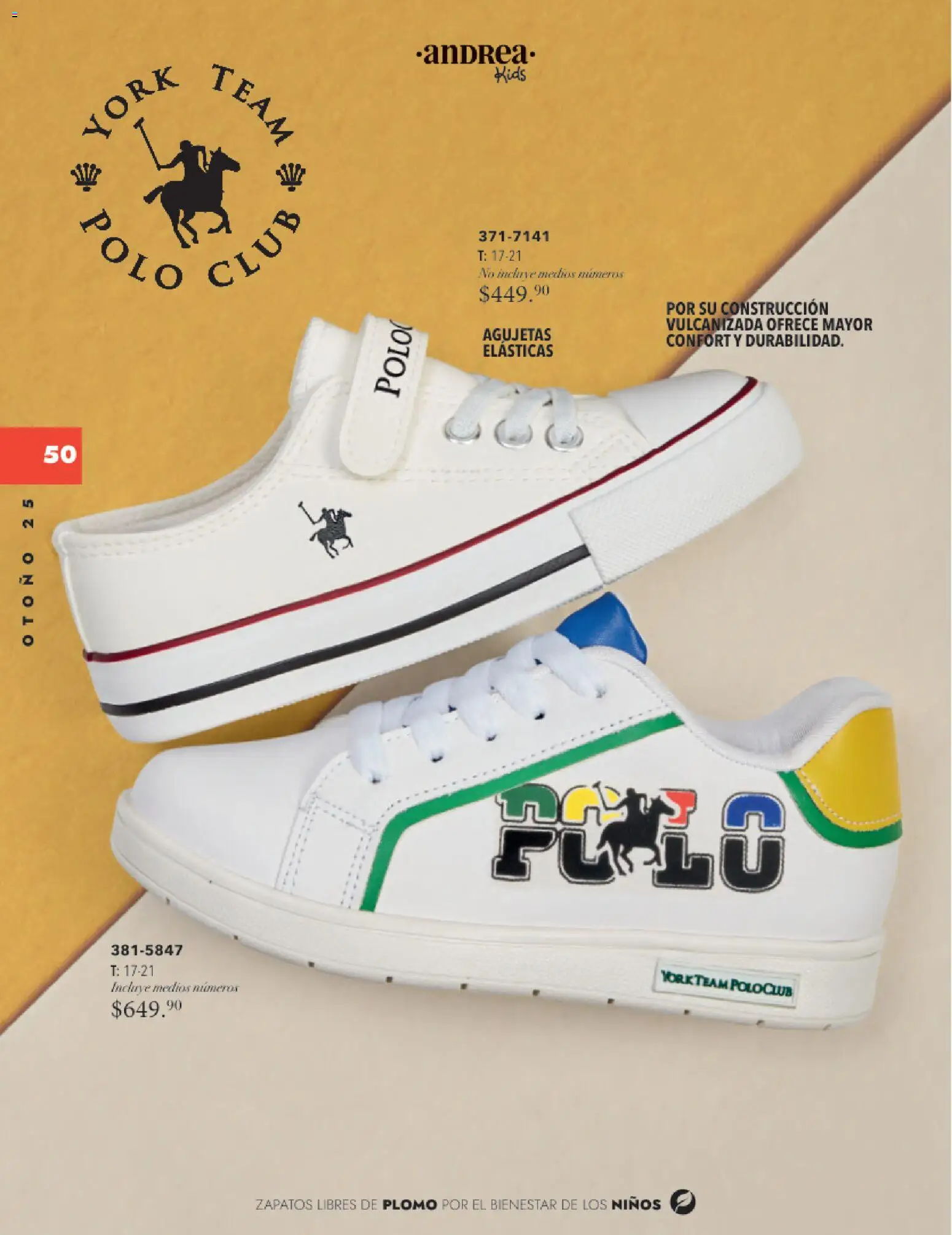 Nuevas ofertas de Andrea válidas en toda la República Mexicana desde el 26.11.2025. ¡Encuentra las mejores ofertas en Andrea catálogo Infantil Kids! | Página: 49 | Productos: Zapatos