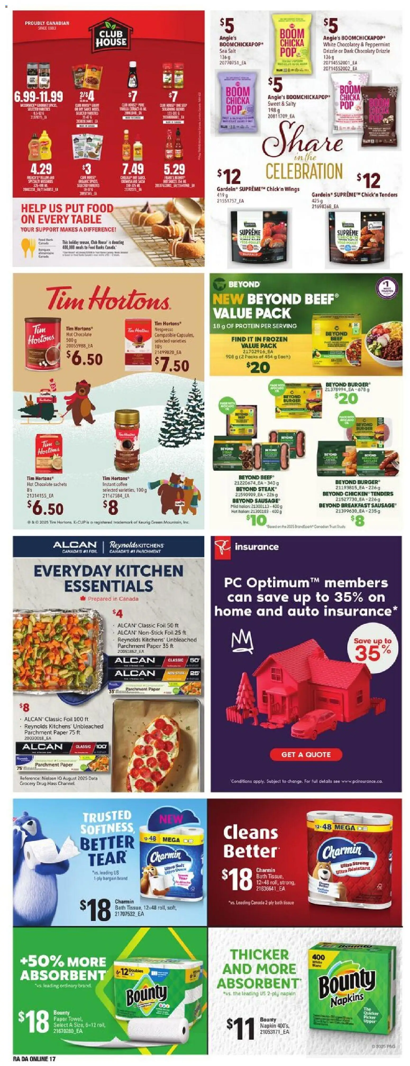 Atlantic Superstore flyer valid from 04.12.2025 | Page: 31 | Products: Beef, PC, Table, Bath