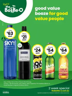 Preview of The Bottle-O Catalogue ARCADIA - valid from 19.01.2026