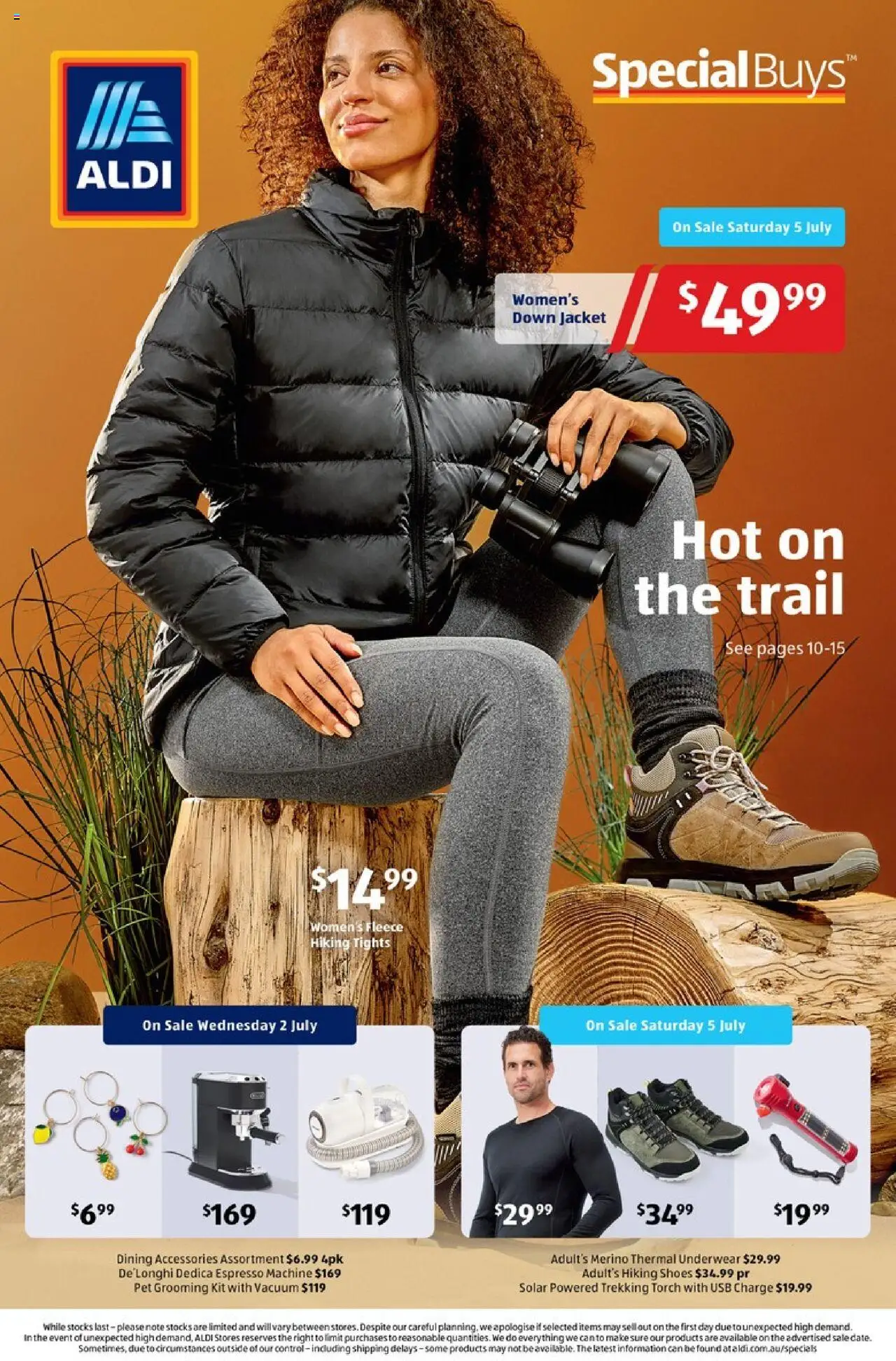 Aldi catalogue - valid from 02.07.2025 | Page: 1 | Products: Jacket, Underwear, Accessories, Tights
