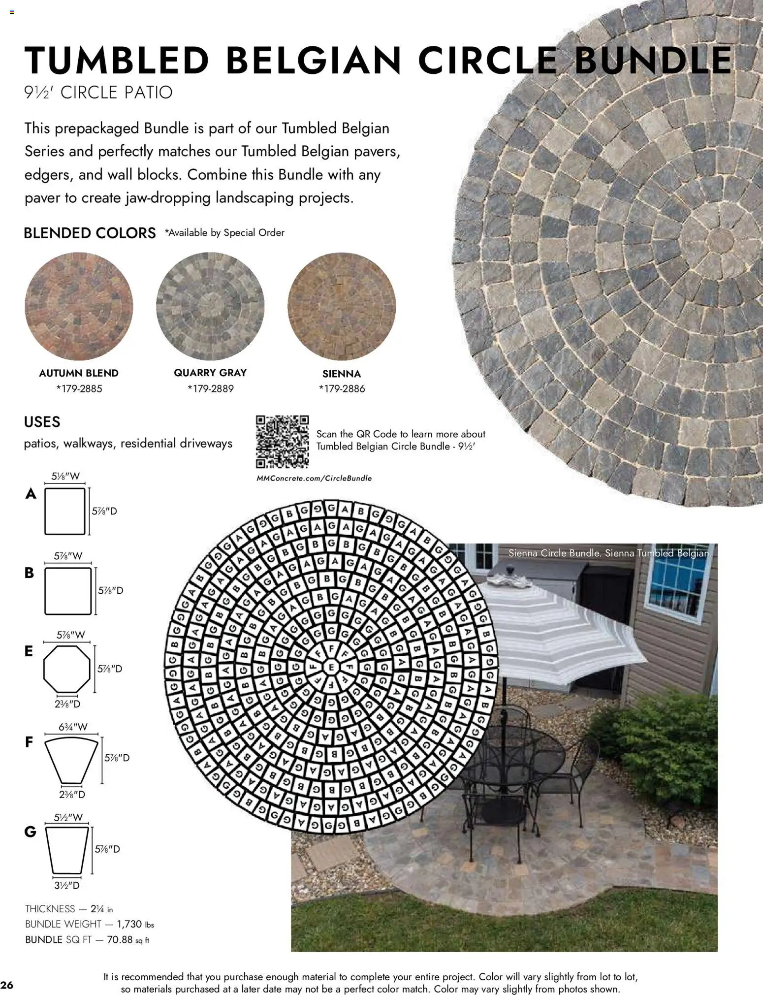 Menards - Summer catalog - valid from 02.04.2026 | Page: 26 | Products: Date, Weight