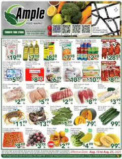 Preview of Ample Food Market - Weekly flyer Toronto York from shop Ample Food Market valid from 15.08.2025