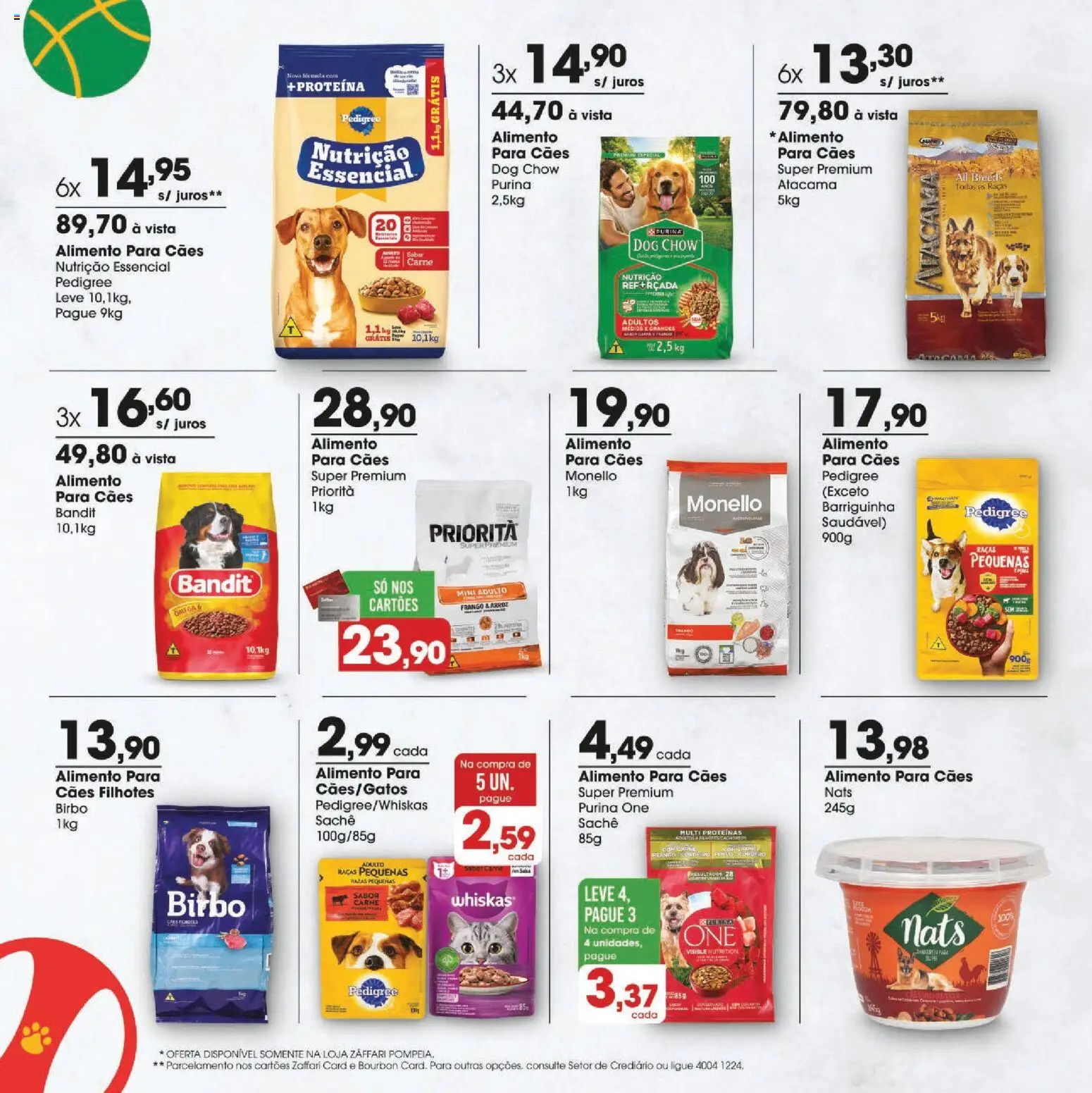 Zaffari Folheto - válido de 23.04.2026 | Página: 4 | Produtos: Arroz, Carne, Bourbon, Frango