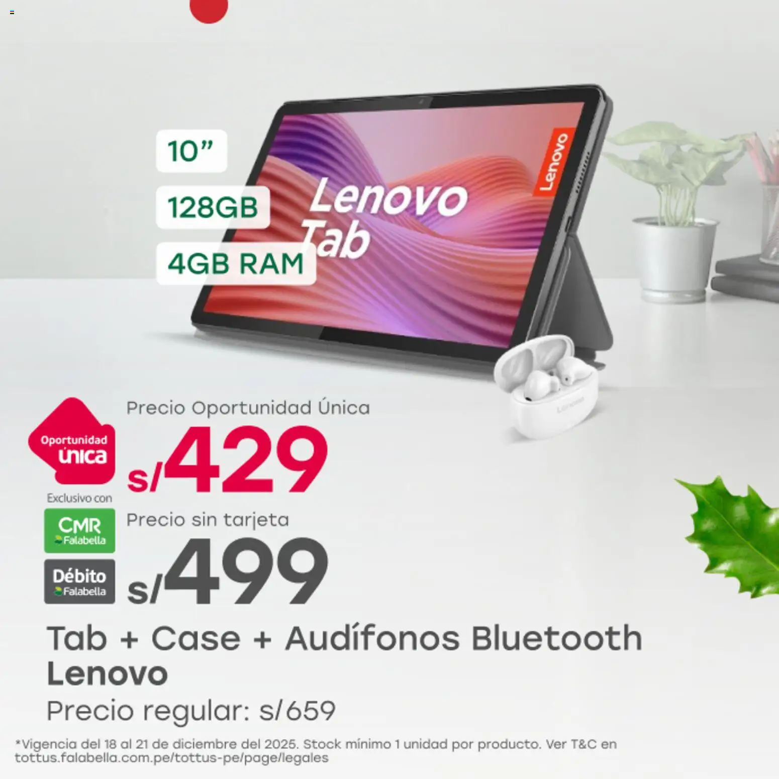 Catálogo Tottus válido desde 18.12.2025 | Página: 2 | Productos: Audífonos