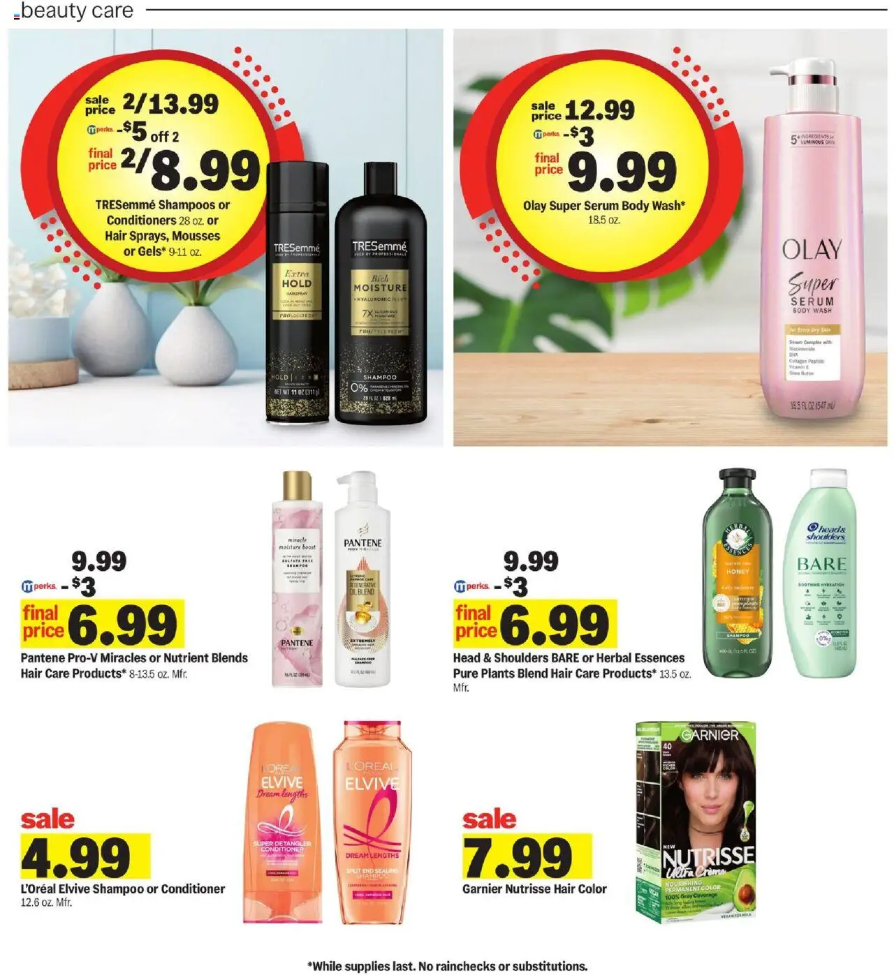 Meijer Weekly Ad - valid from 10.09.2025 | Page: 34 | Products: Shampoo, Conditioner, Hair color, Butter