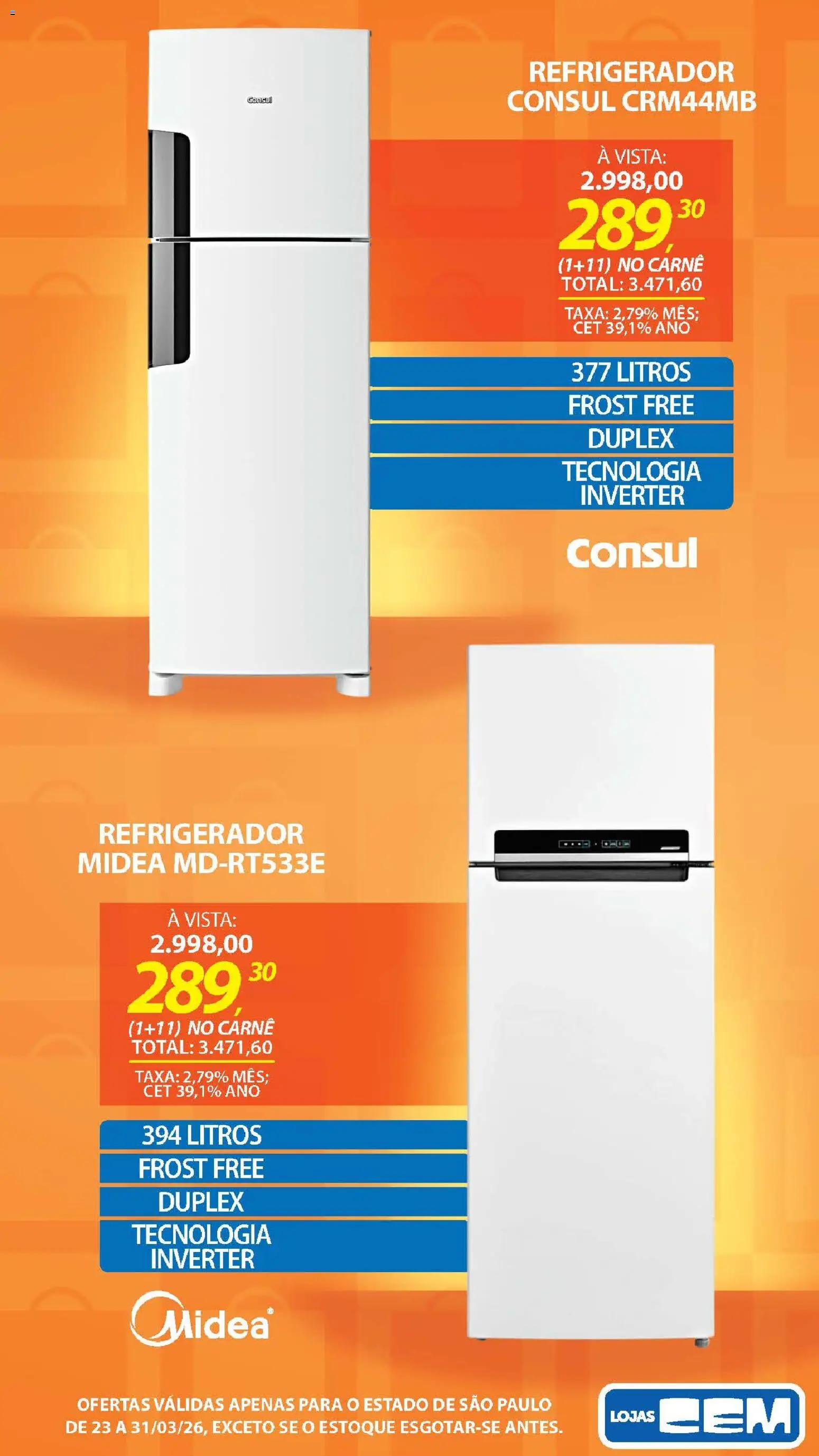 Lojas Cem Folheto - válido de 23.03.2026 | Página: 34