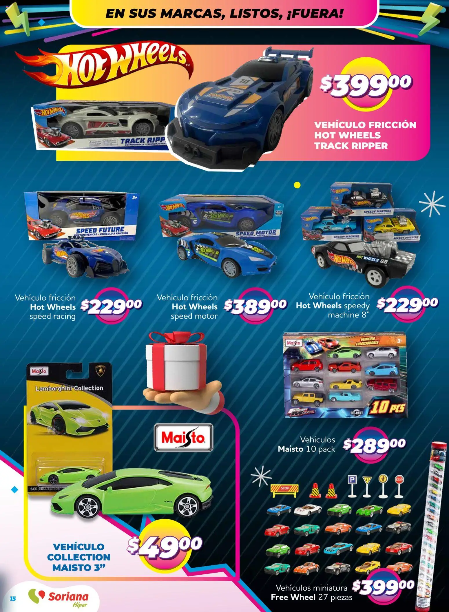 Nuevas ofertas de Soriana válidas en toda la República Mexicana desde el 27.11.2025. ¡Encuentra las mejores ofertas en Soriana - Reino de los Juguetes Híper Nacional! | Página: 15