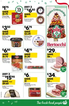 Preview of Weekly catalogue Woolworths NT 17/12 - valid from 17.12.2025 | Page: 6 | Products: Cheese, Salami, Olives, Cream