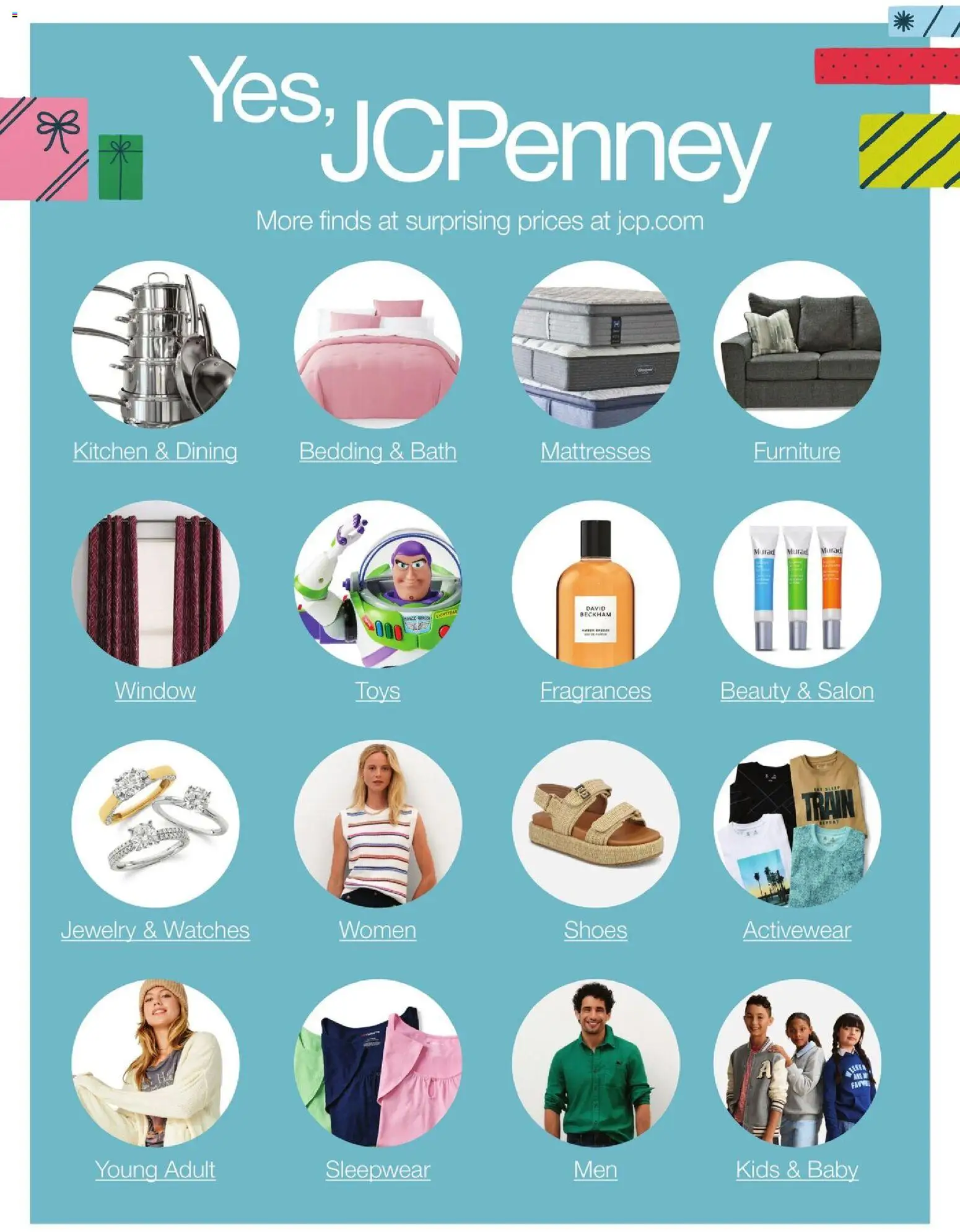 JCPenney Holiday Gift Guide - valid from 05.11.2025 | Page: 34 | Products: Watches, Bath