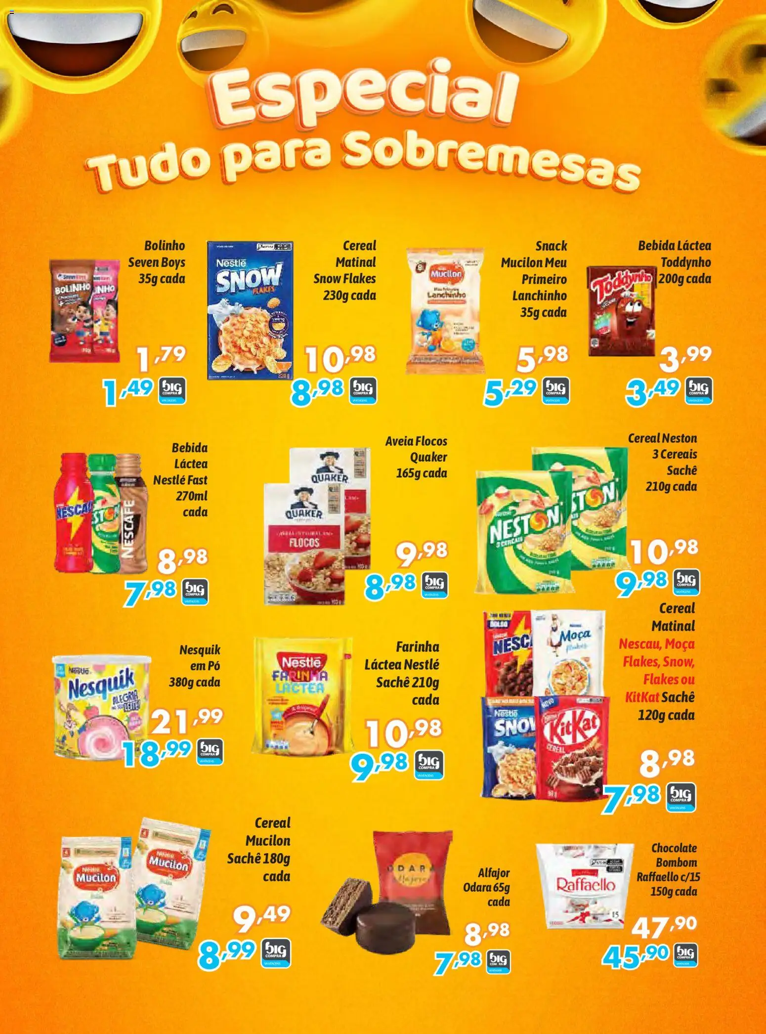 Big Compra Folheto - válido de 07.01.2026 | Página: 10 | Produtos: Pó, Farinha láctea, Leite, Bebida
