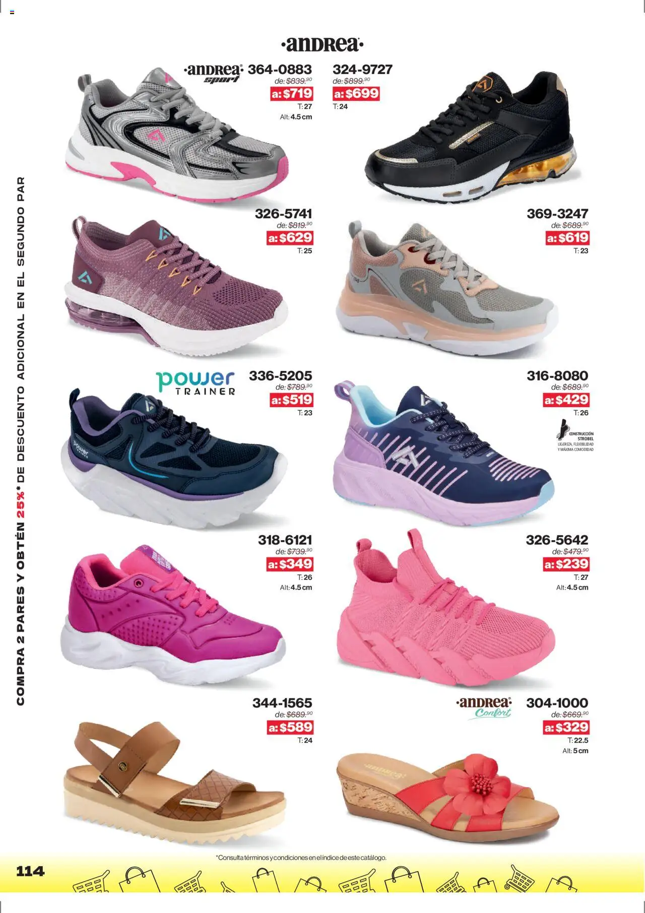 Nuevas ofertas de Andrea válidas en toda la República Mexicana desde el 10.08.2025. ¡Encuentra las mejores ofertas en Andrea - Catálogo Outlet! | Página: 114