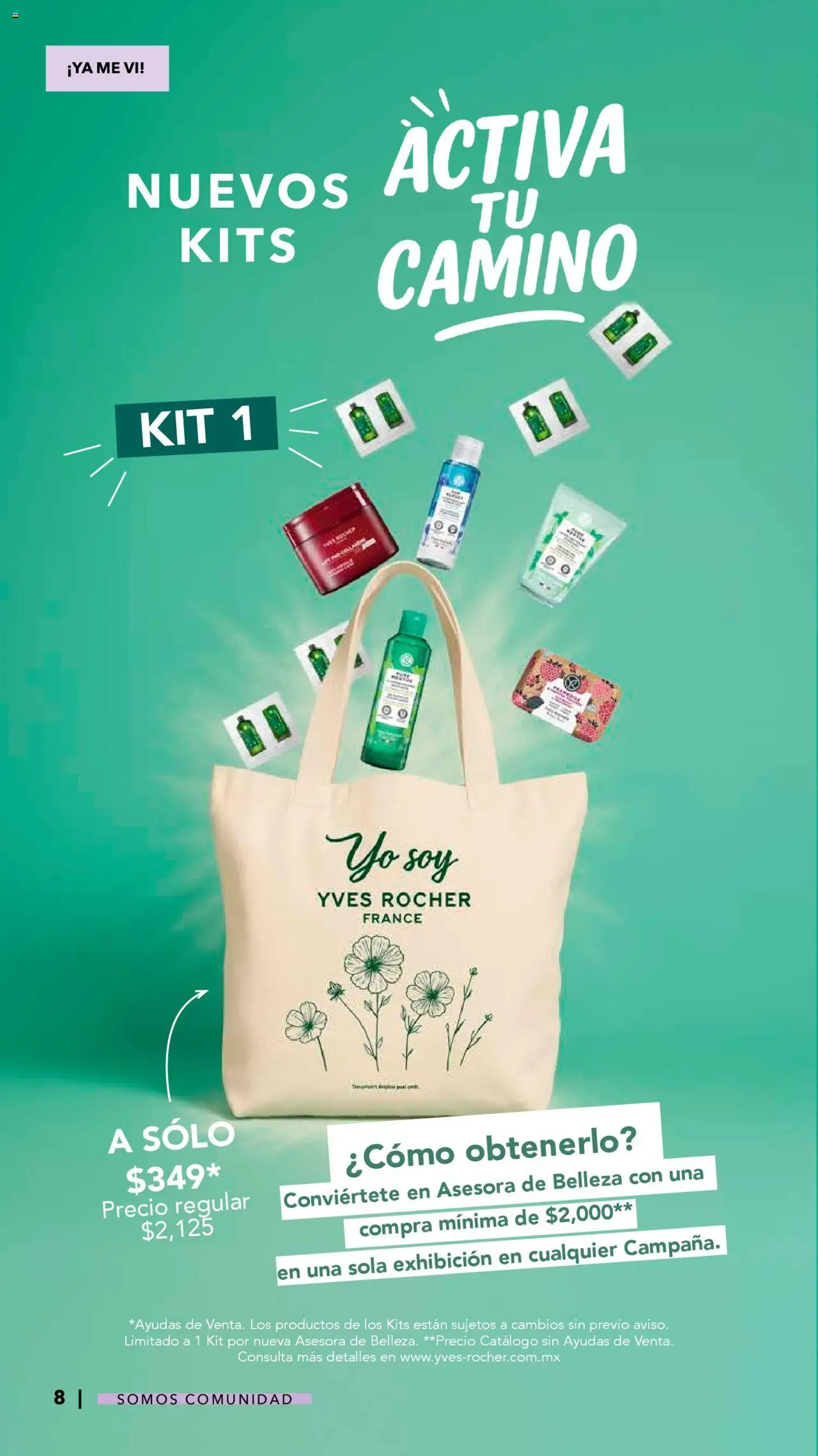 Nuevas ofertas de Yves Rocher válidas en toda la República Mexicana desde el 18.09.2025. ¡Encuentra las mejores ofertas en Yves Rocher - Catálogo Somos Comunidad! | Página: 8