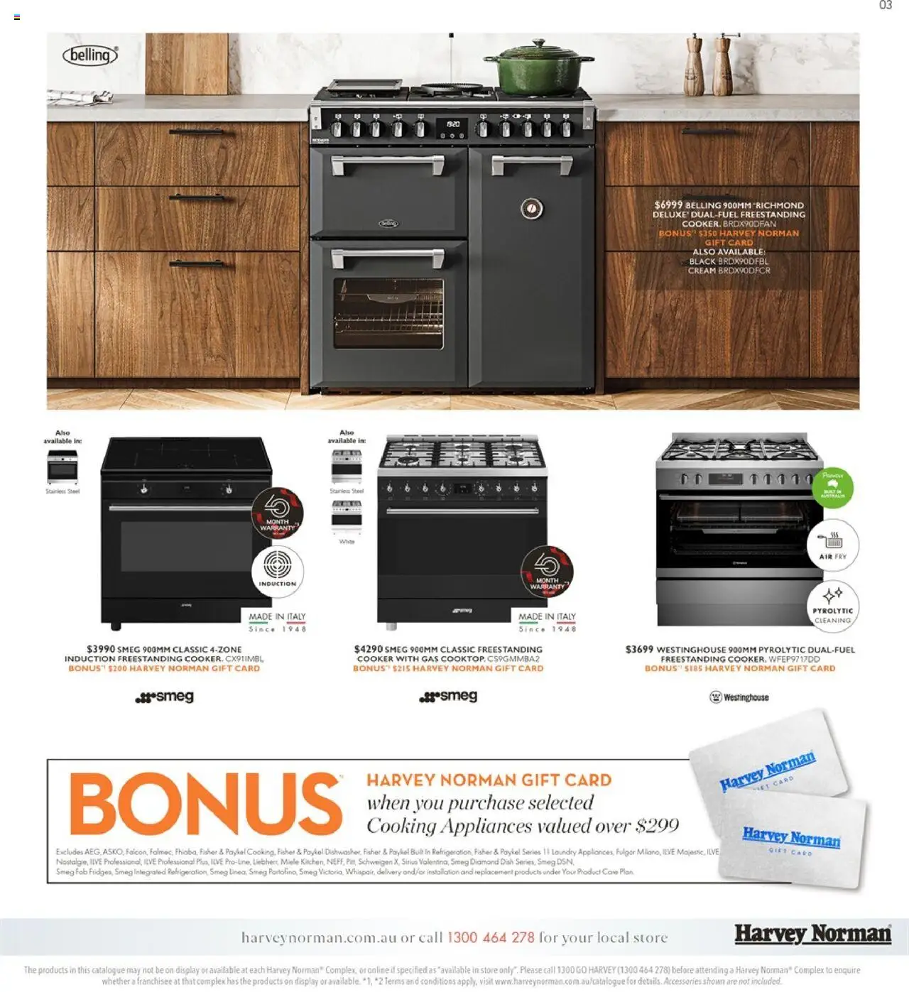 Harvey Norman catalogue - valid from 10.10.2025 | Page: 3 | Products: Diamond, Cream, Accessories, Laundry