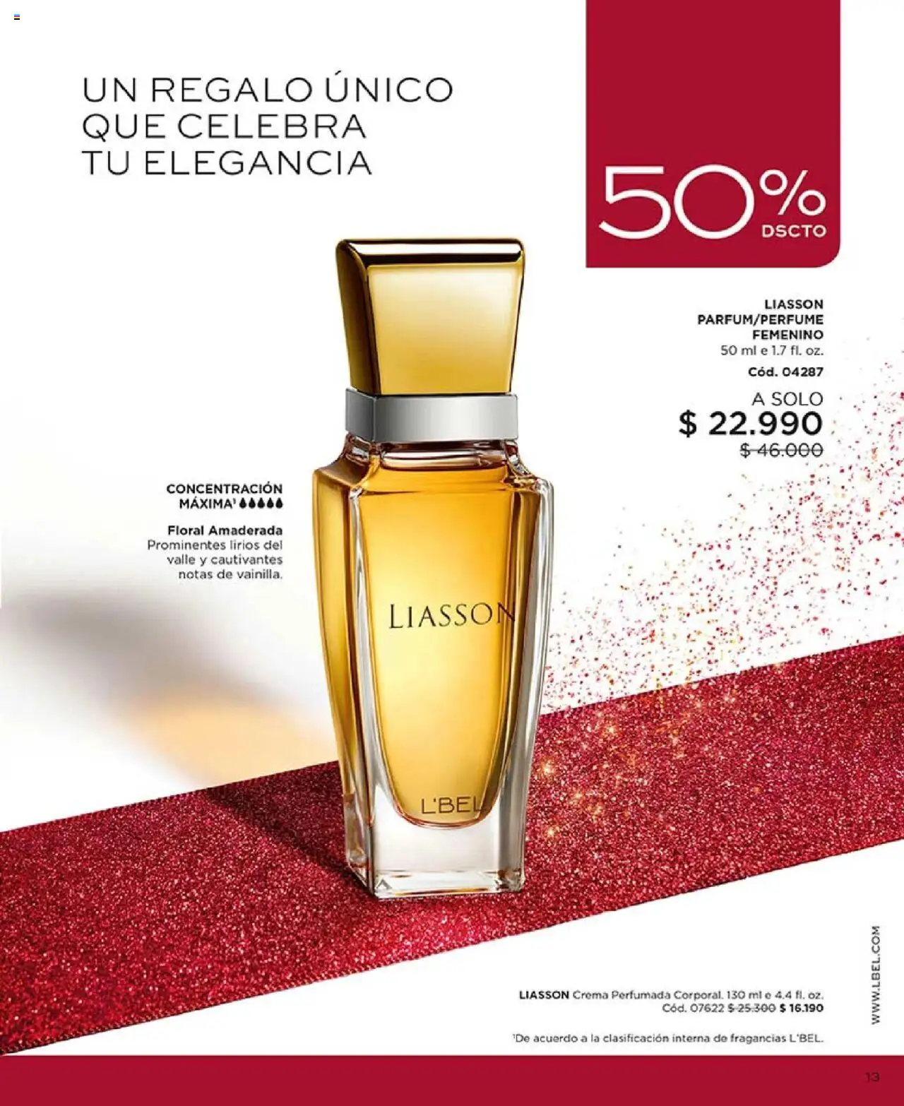 Catálogo L'Bel Campaña 17 │ válido desde el 14.10.2025 | Página: 13 | Productos: Crema