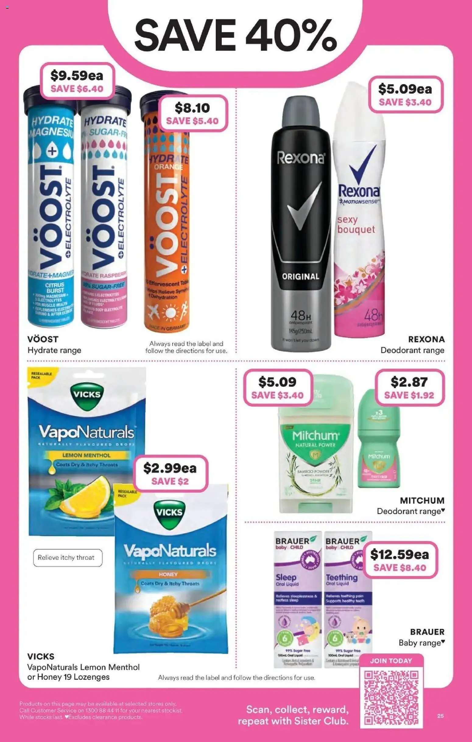 Priceline Pharmacy catalogue - valid from 26.03.2026 | Page: 25 | Products: Honey, Sugar, Raspberry, Teething