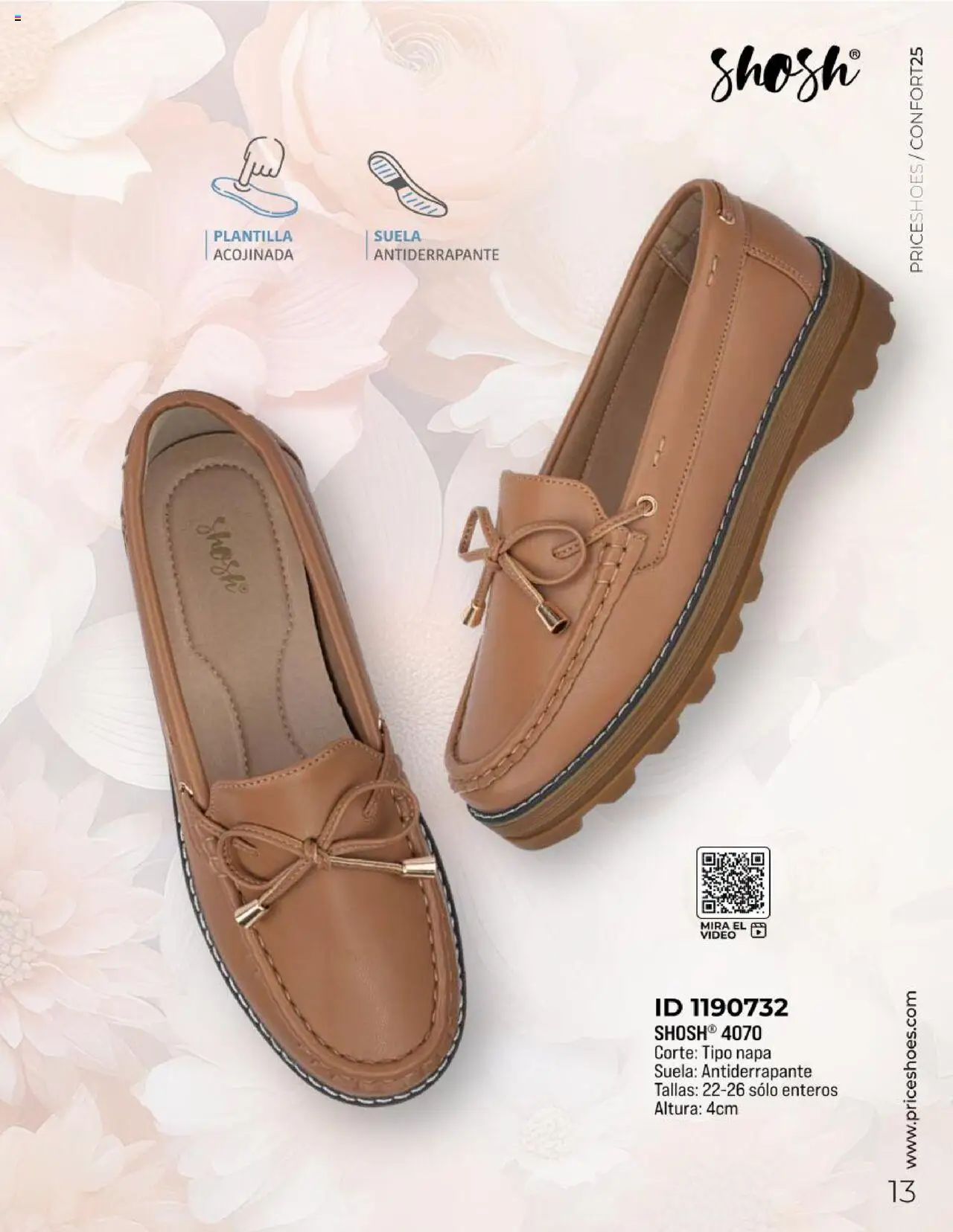 Nuevas ofertas de Price Shoes válidas en toda la República Mexicana desde el 10.02.2025. ¡Encuentra las mejores ofertas en Price Shoes catálogo Confort! | Página: 13 | Productos: Video
