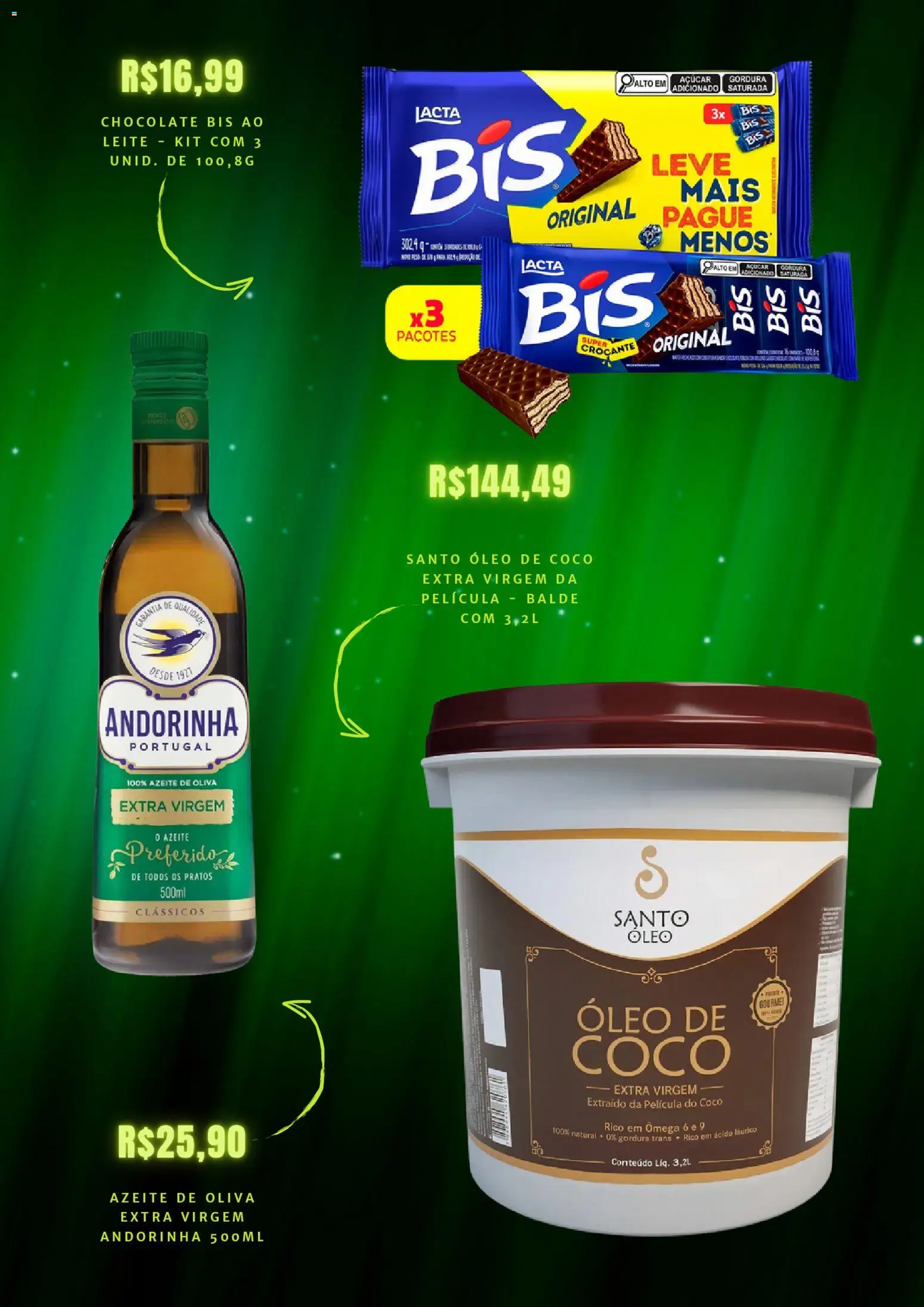 Mercado Livre Folheto - válido de 07.01.2026 | Página: 4 | Produtos: Coco, Óleo, Chocolate, Balde