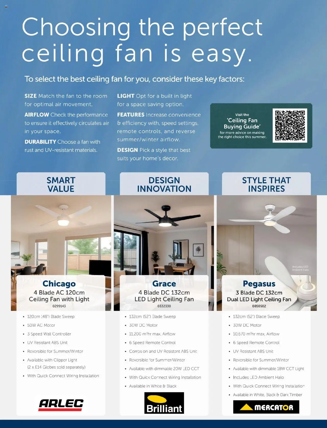 Bunnings Warehouse catalogue - valid from 01.10.2025 | Page: 34 | Products: Light, Controller, Remote control, Fan