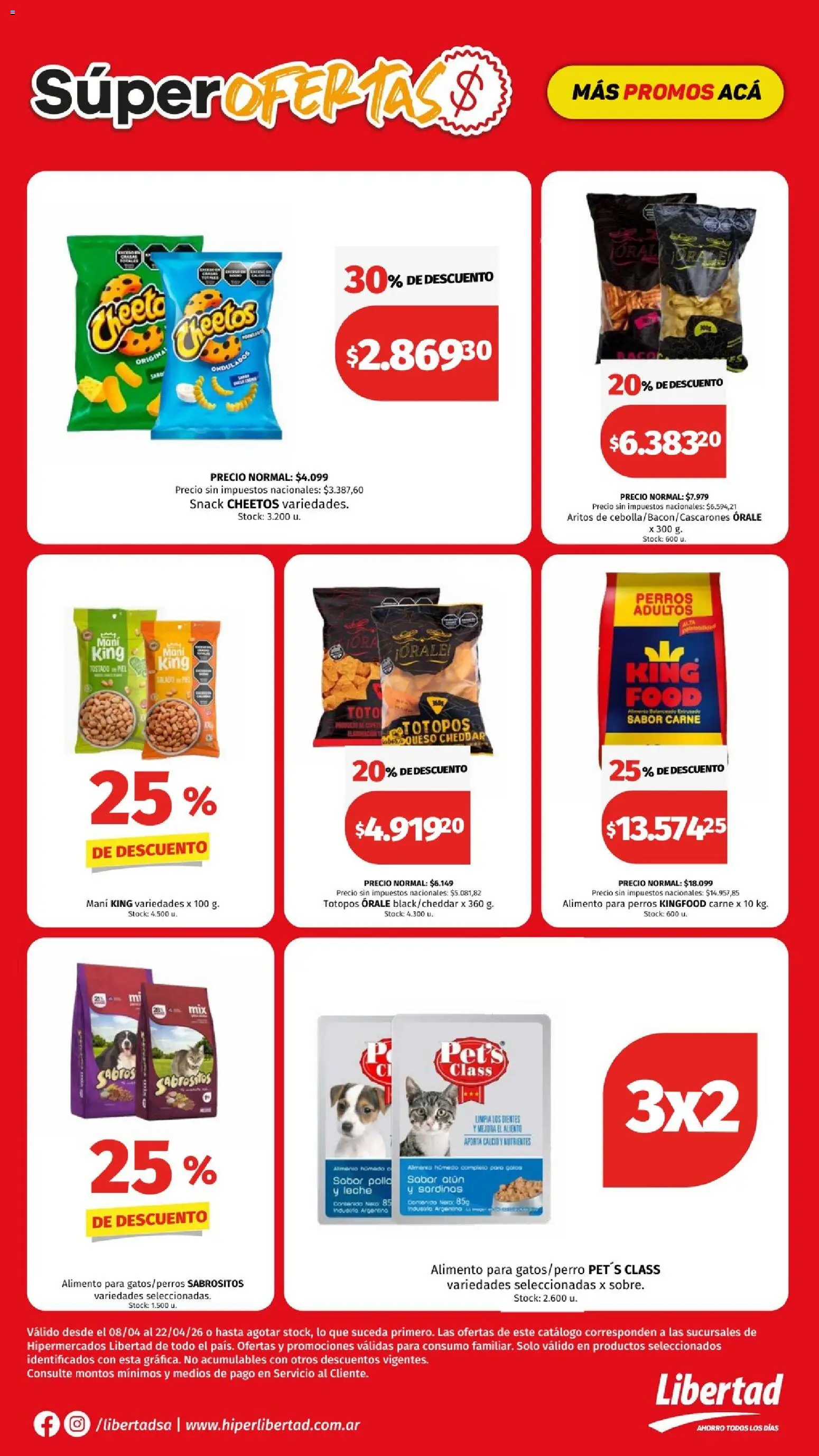 Hipermercado Libertad  - Super ofertas  │ válido desde el 08.04.2026 | Página: 3