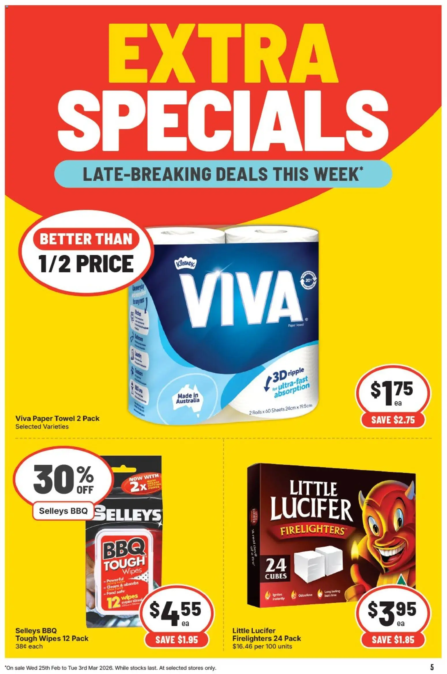 IGA catalogue - valid from 25.02.2026 | Page: 6 | Products: Safe